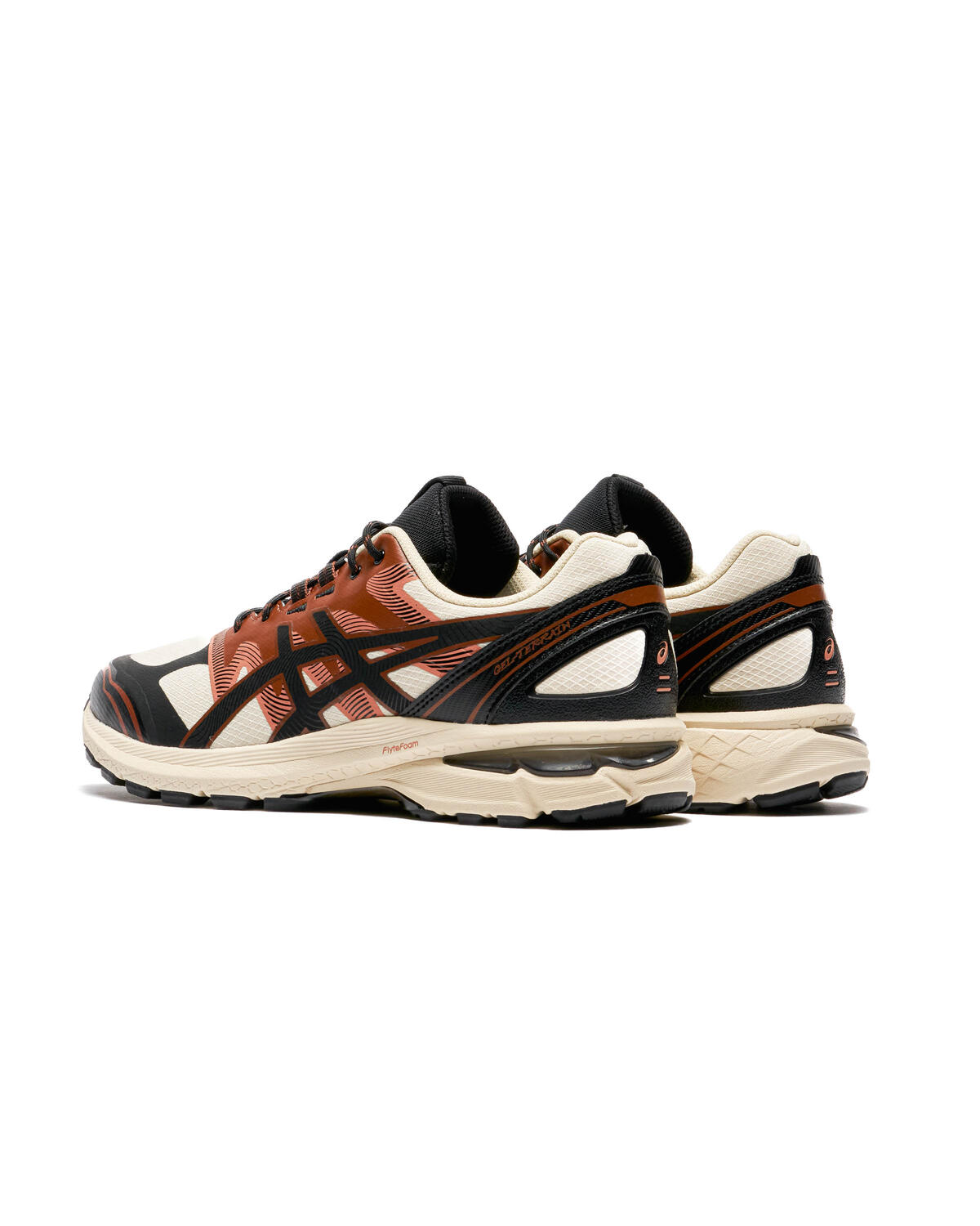ASICS Men’s Gel Terrain Running Shoes, Vanilla, Black & Tan - Men’s Size 7.5 Asics GEL-TERRAIN | 1203A342-250 | AFEW STORE main image 3