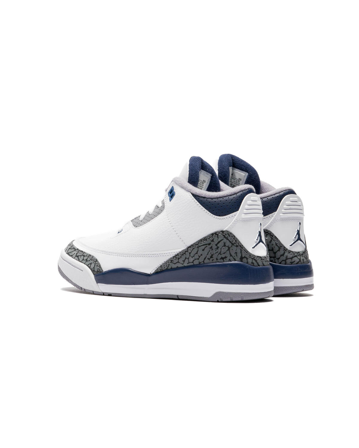 Air Jordan 3 Retro PS White / Midnight Navy / Cement Grey / Black - Image 24