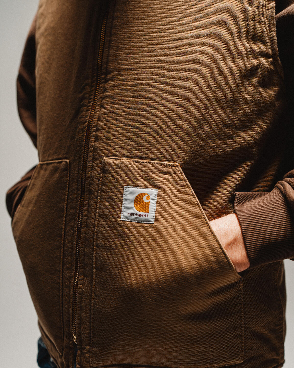 Carhartt WIP Classic Vest Hamilton Brown - Image 5