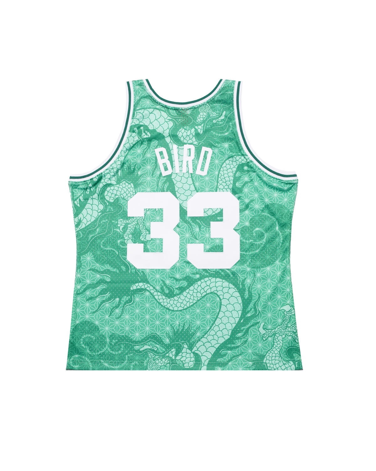 Mitchell & Ness NBA Asian Heritage Swingman Jersey - Boston Celtic Larry BIRD' - Image 3