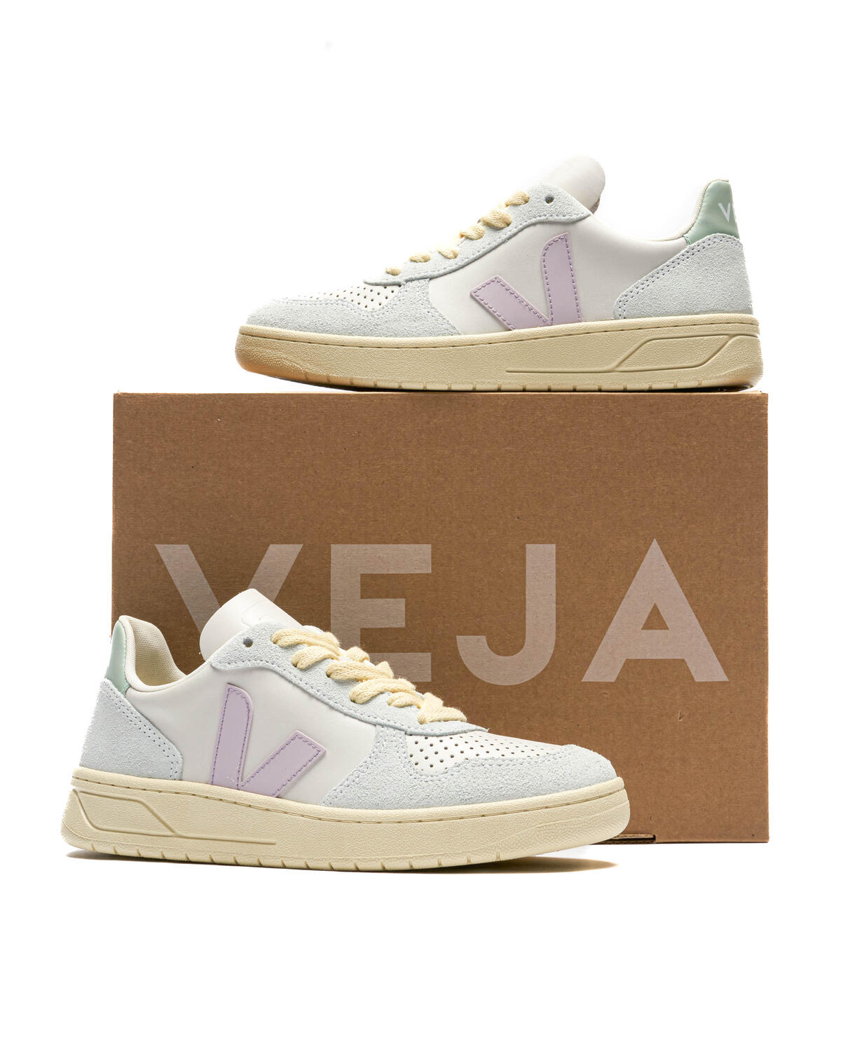 V-10 Chromefree Leather - Multico/Cashew/Pierre (Women's) - Image 6