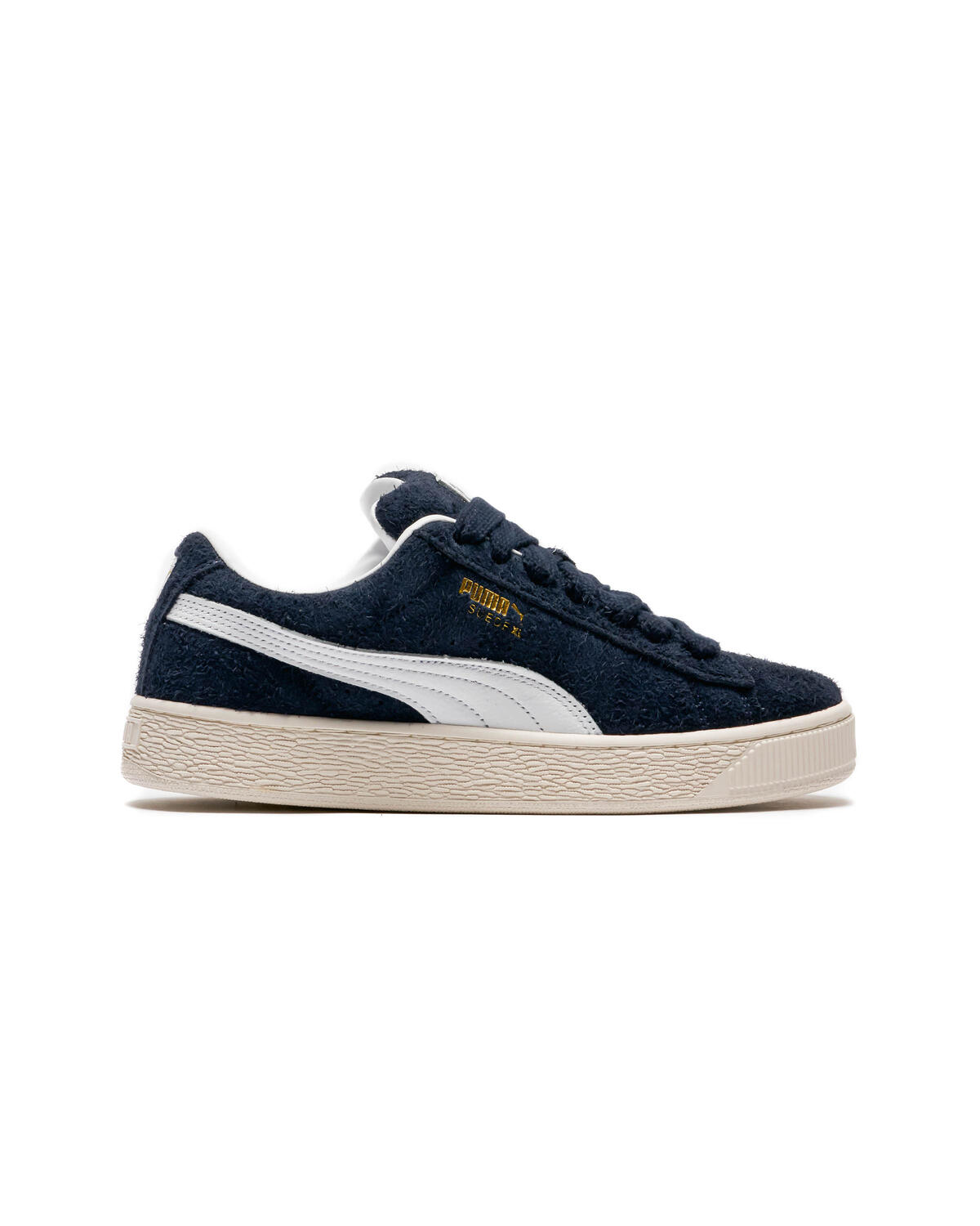 Puma Suede XL Hairy Club - Navy / Frosted Ivory - Image 9