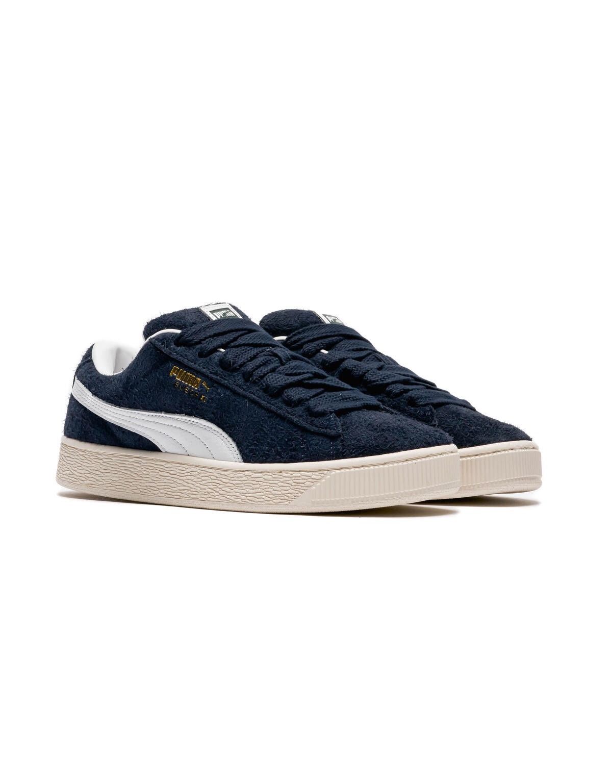 Puma Suede XL Hairy Club - Navy / Frosted Ivory - Image 10