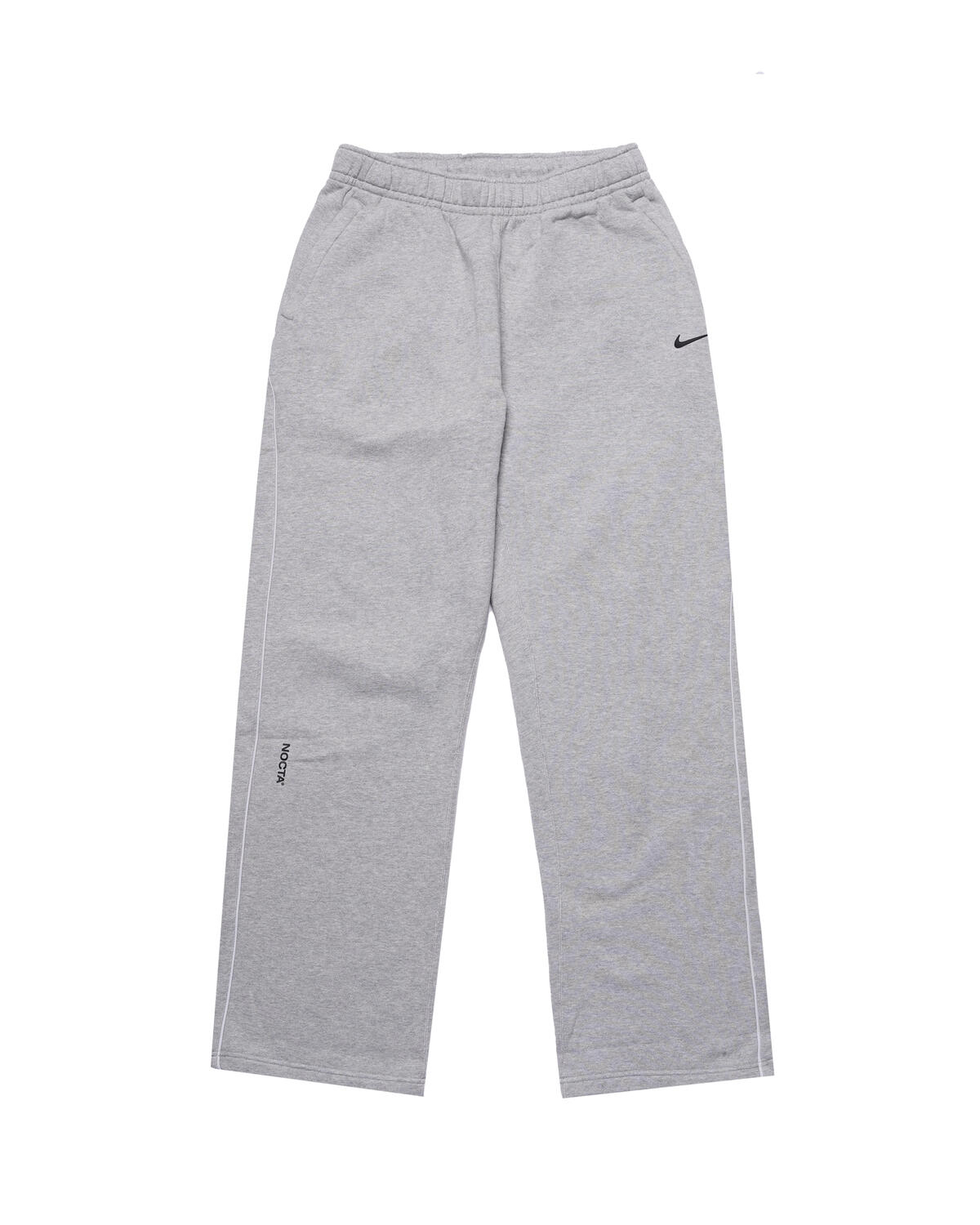 Nike NOCTA Open Hem Fleece Pants Dark Grey Heather - Image 13