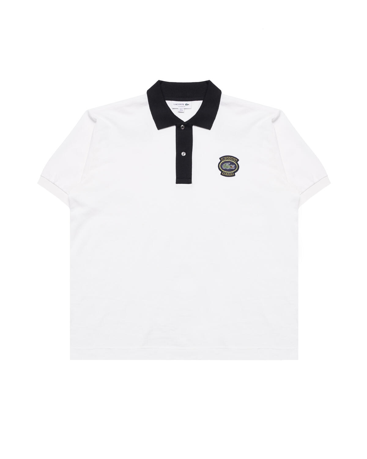Lacoste Short Sleeved Ribbed Collar Shirt - Image 2
