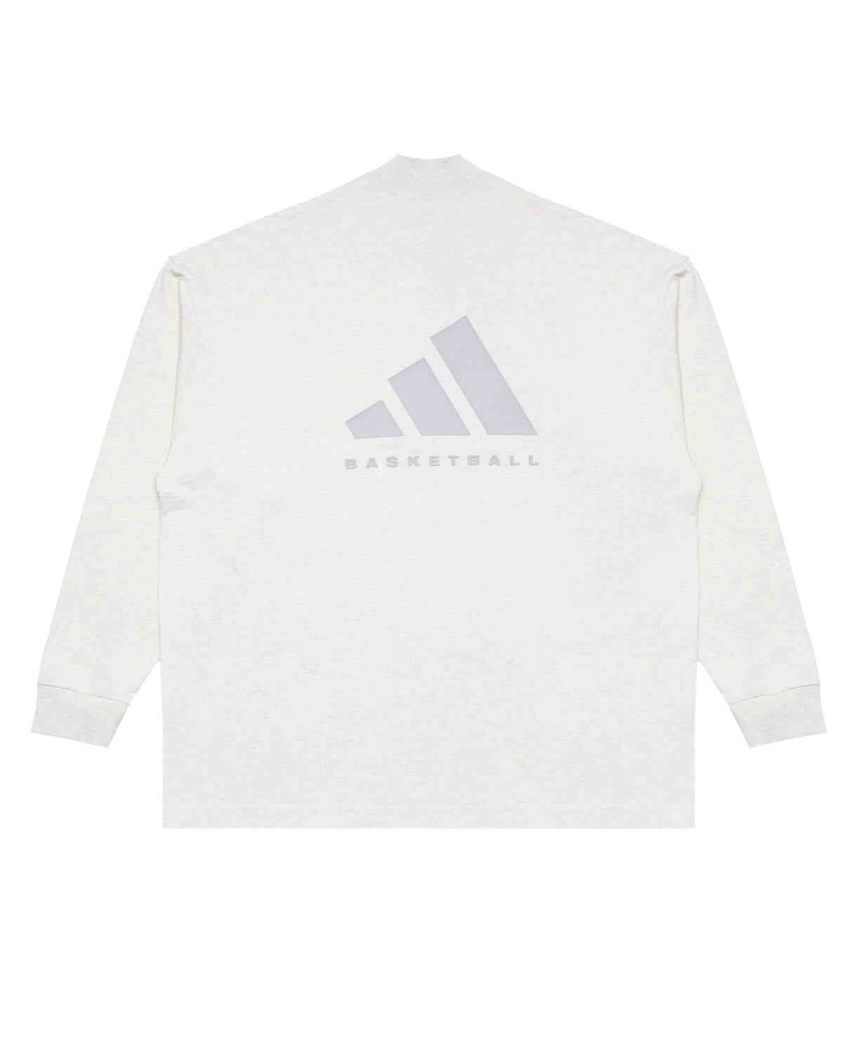 adidas Basketball Long Sleeve Tee 'Charcoal' - Image 6