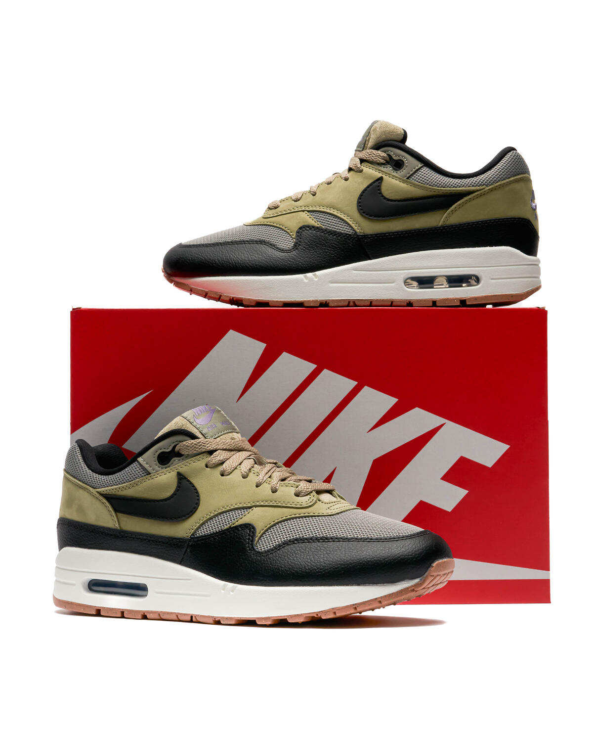 Nike Air Max 1 Dark Stucco/Black/Neutral Olive/Phantom - Image 21