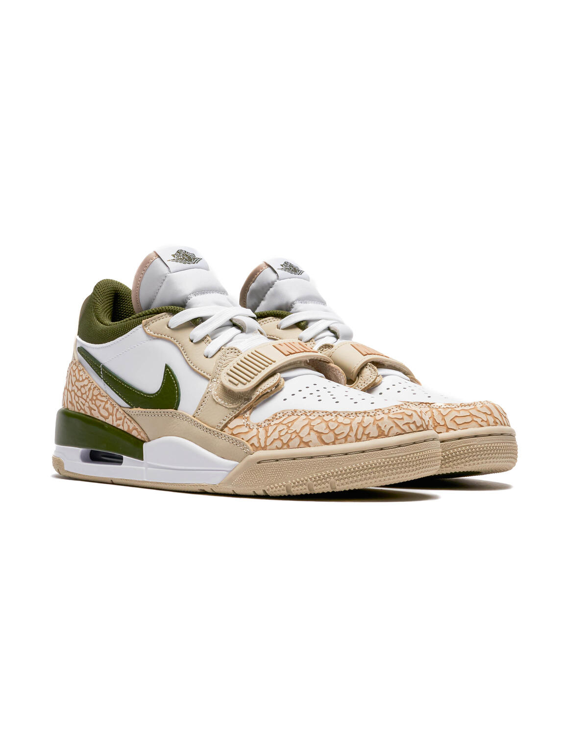 Air Jordan Legacy 312 Low PSG Mens Lifestyle Shoes (Sanddrift/White/Rough Green/Hemp) - Image 13