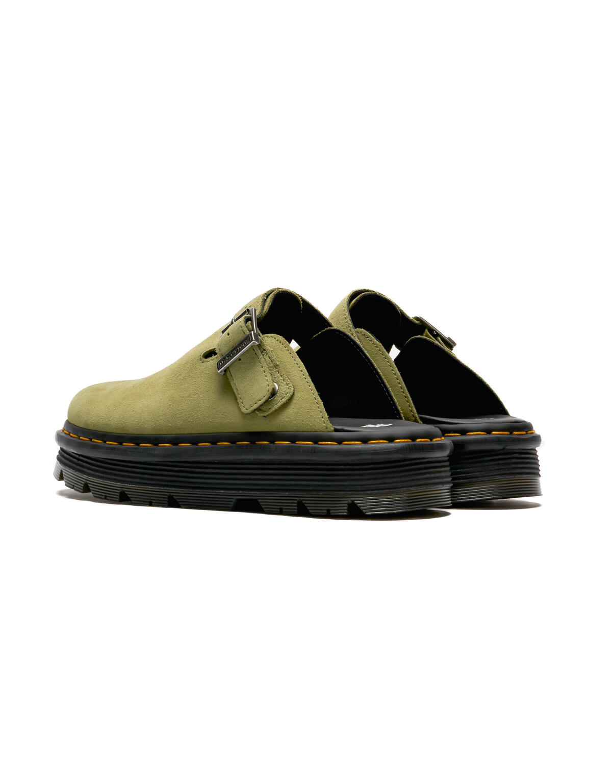 Gryphon Alternative Brando Leather Strap Sandals in Black | Dr. Martens