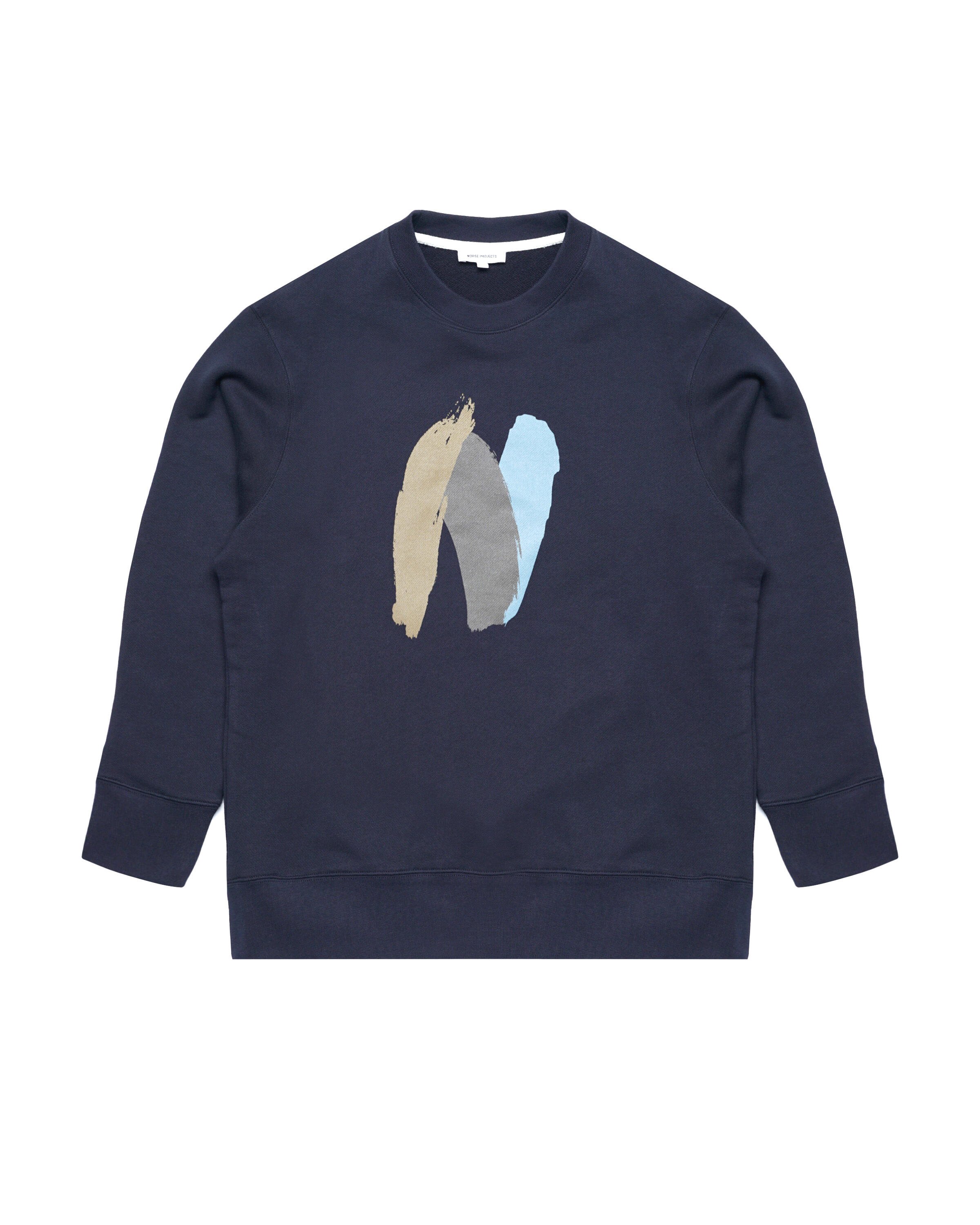 Norse Projects Arne Relaxed Brush N Logo Sweatshirt