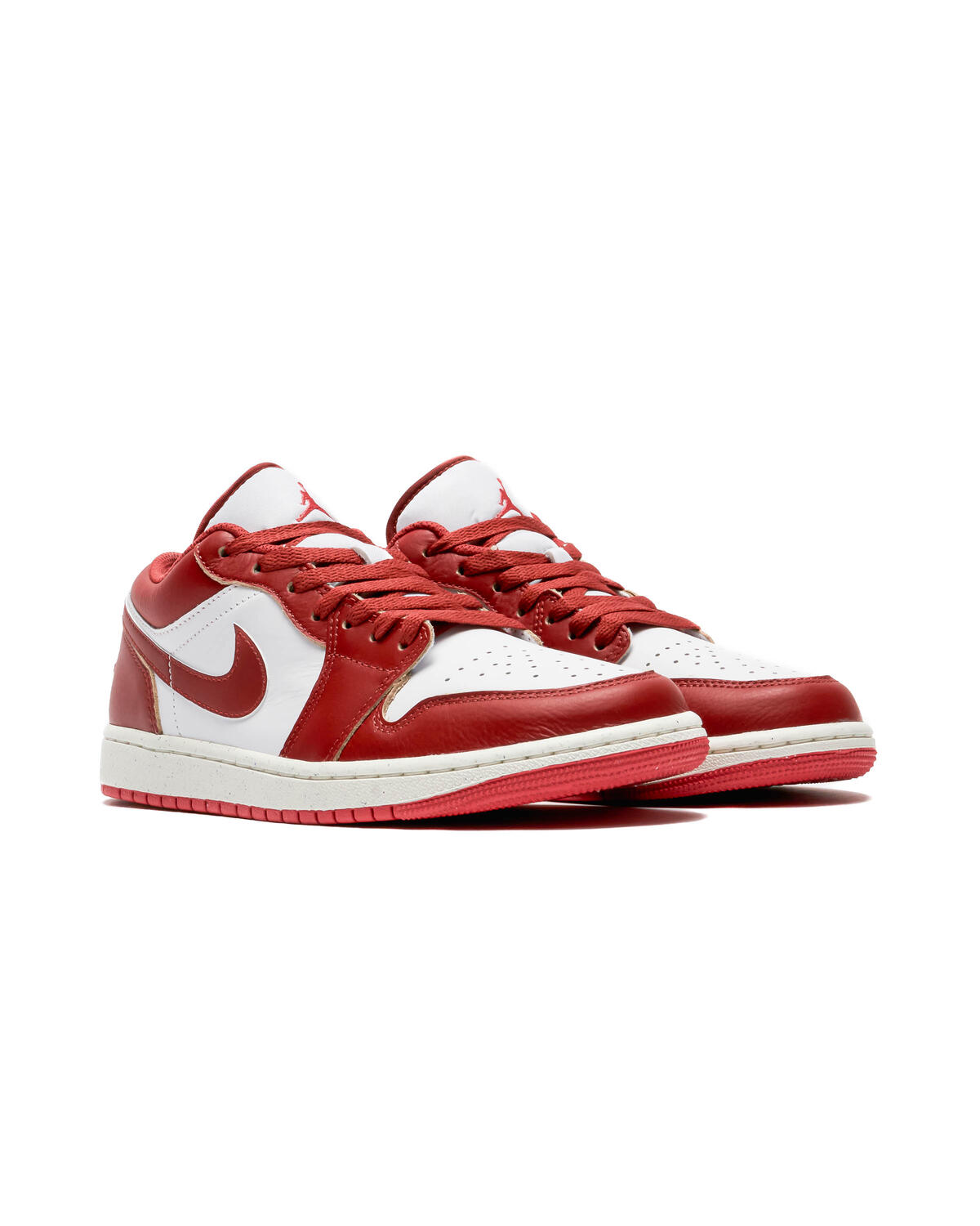 JORDAN BRAND AIR JORDAN 1 LOW SE "MICHAEL JORDAN" WHITE/DUNE RED/LOBSTER/SAIL - Image 18