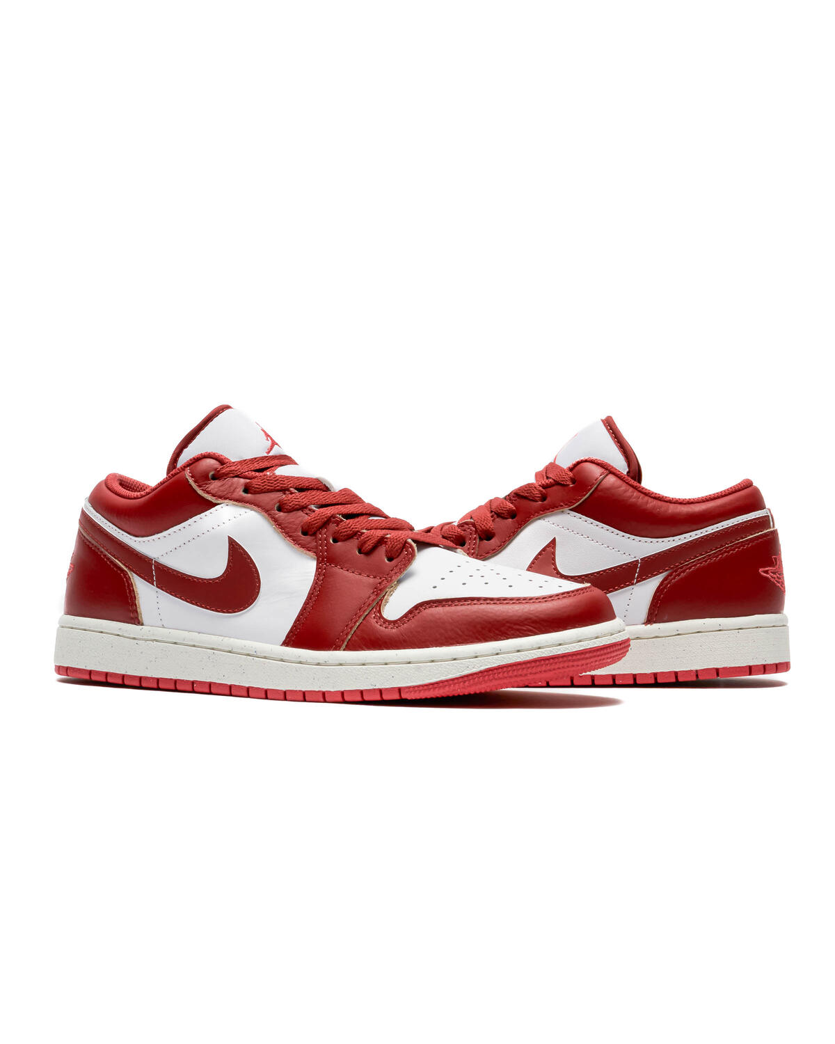 JORDAN BRAND AIR JORDAN 1 LOW SE "MICHAEL JORDAN" WHITE/DUNE RED/LOBSTER/SAIL - Image 20