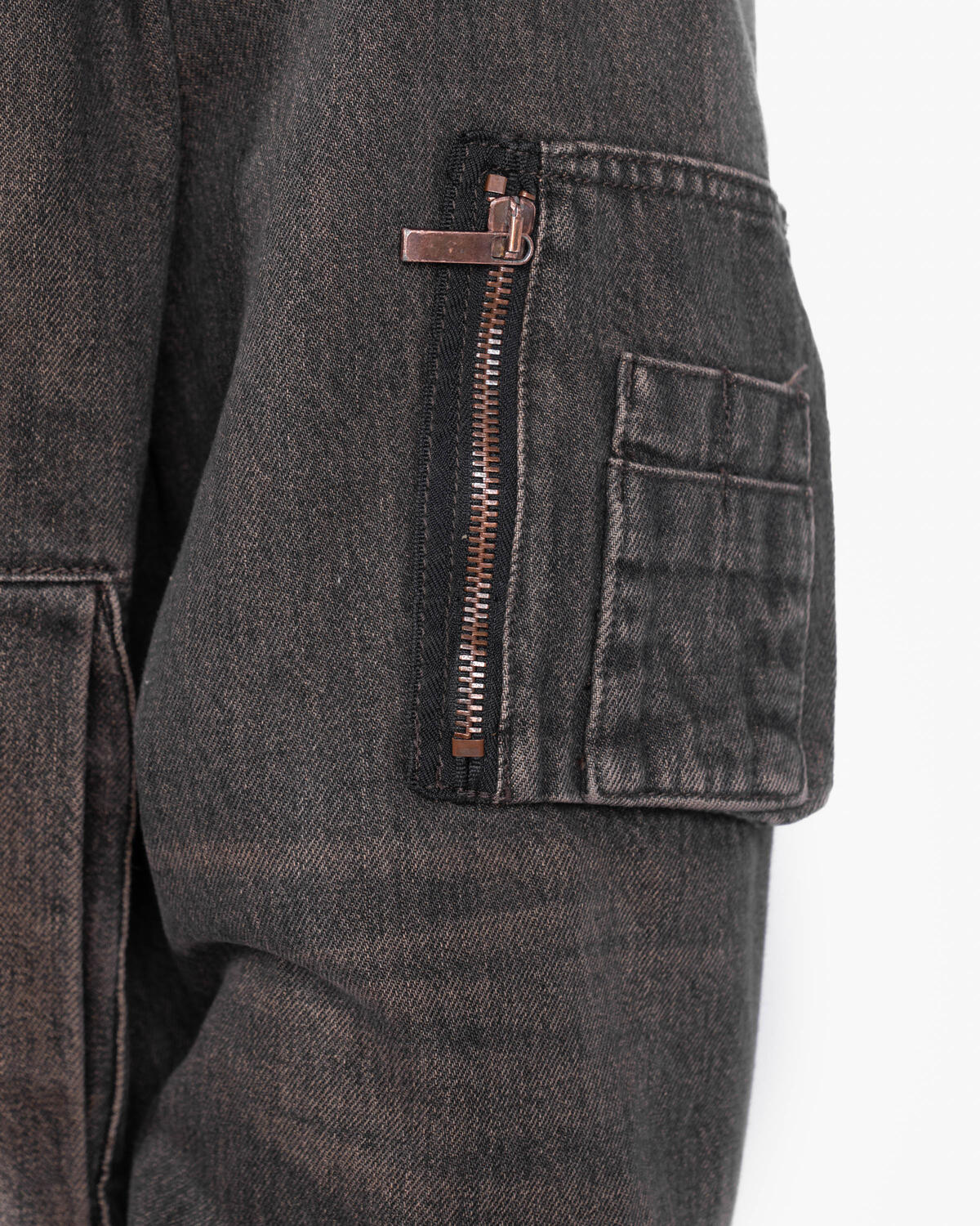 Wood Wood Denim Perfecto Bomber - Image 6