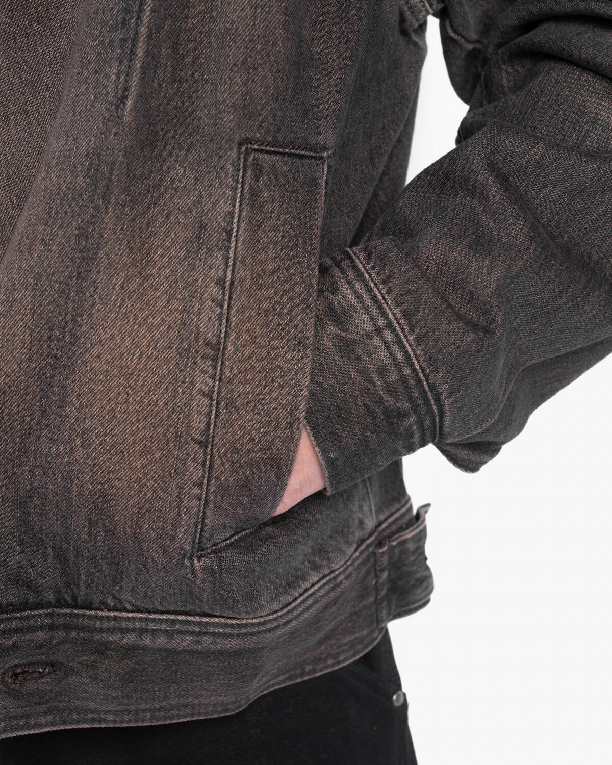 Wood Wood Denim Perfecto Bomber - Image 7