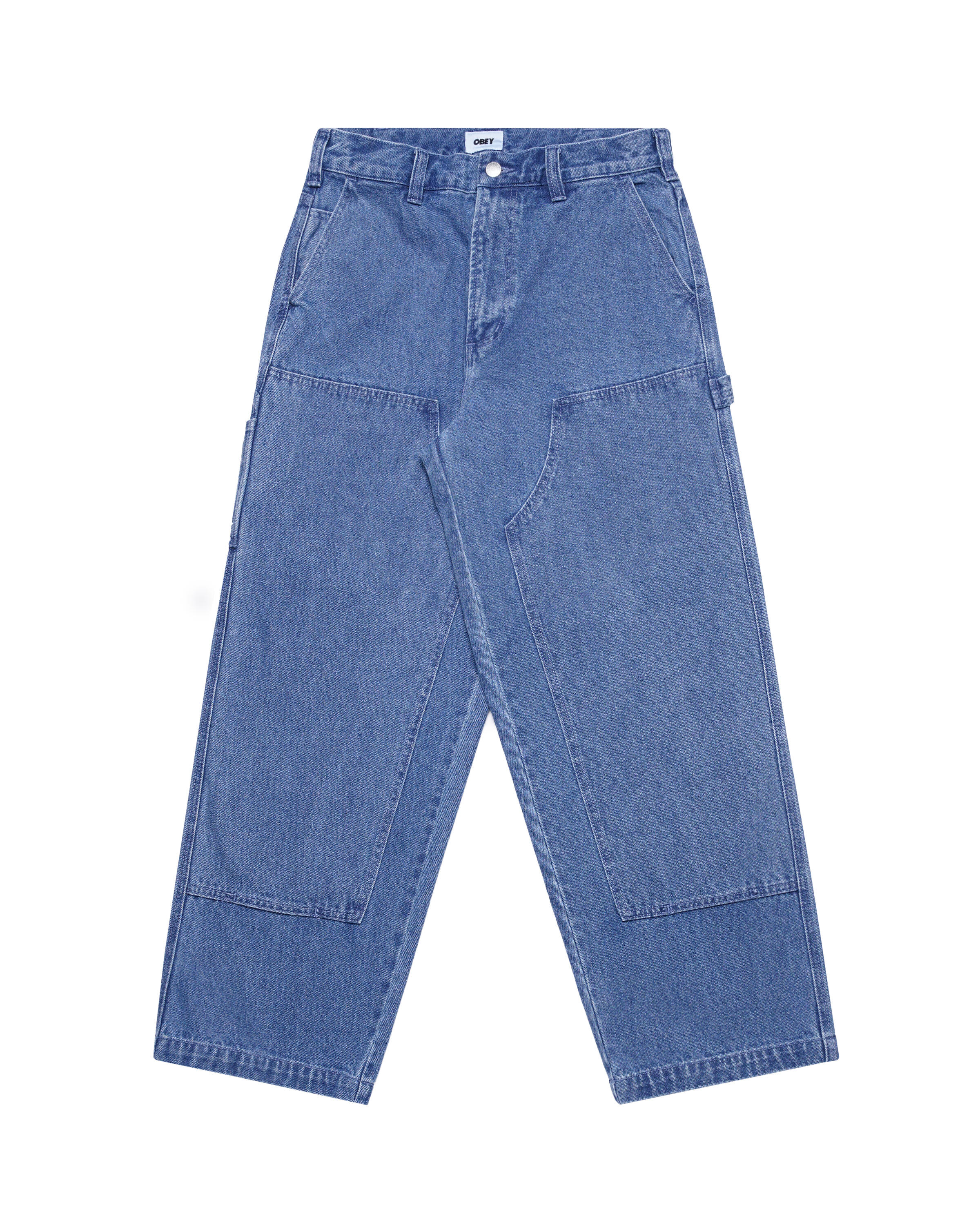 Obey Bigwig denim carpenter pant | 142010093-LIN | AFEW STORE