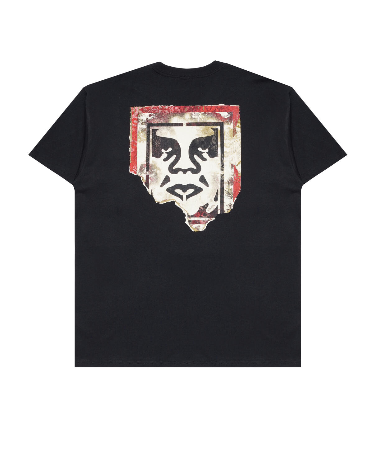 Obey ripped icon | 165263782-BLK | AFEW STORE