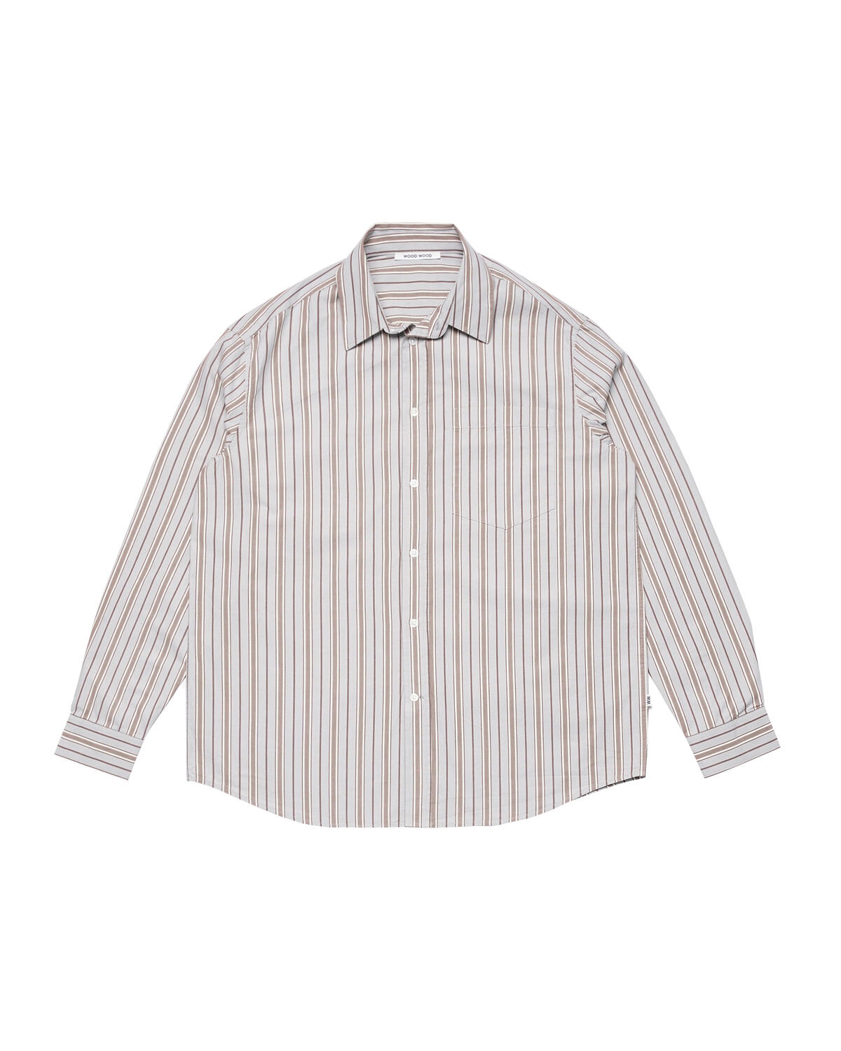 WOOD WOOD Aster Fun Pinstripe Shirt - Image 2
