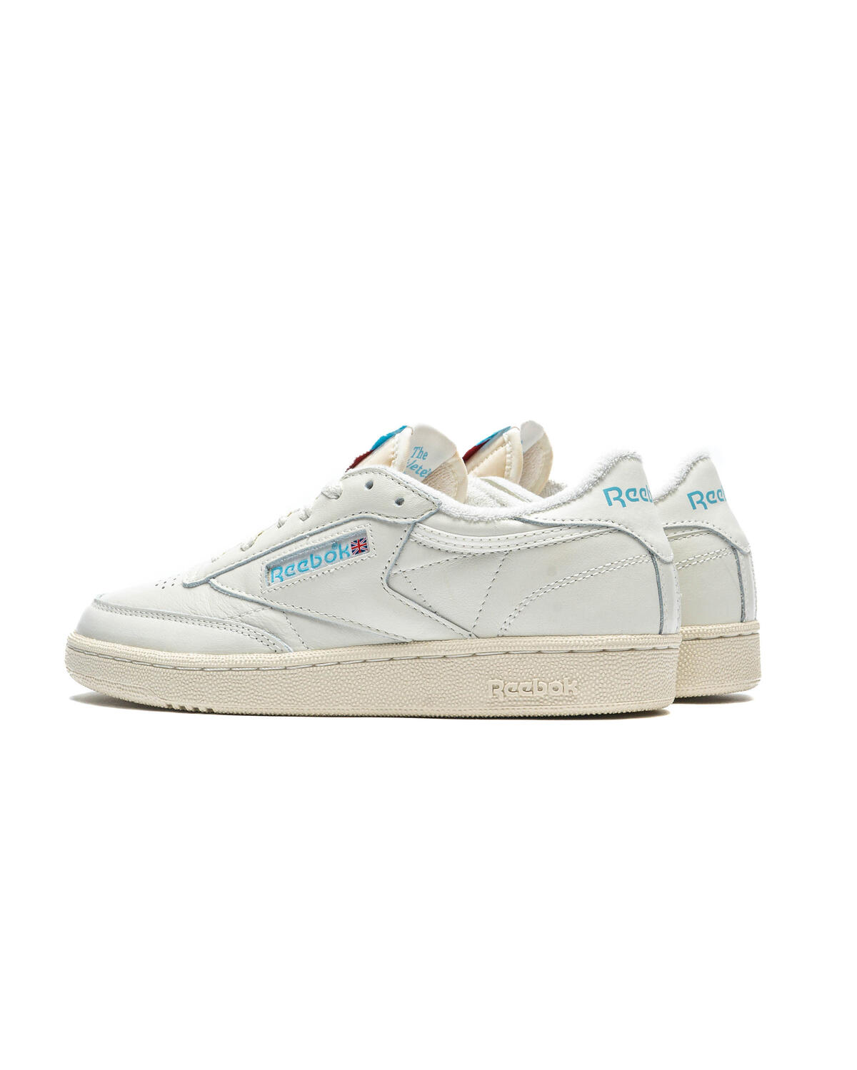 Reebok Club C 85 Vintage Creme / Blau (Women's) - Image 4