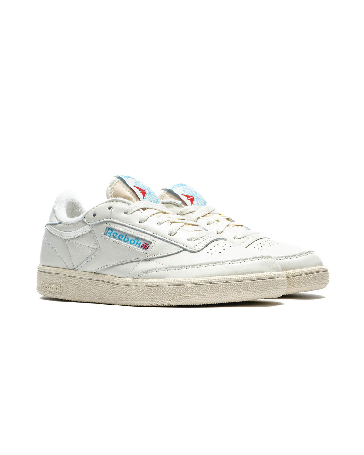 Reebok Club C 85 Vintage Creme / Blau (Women's) - Image 3
