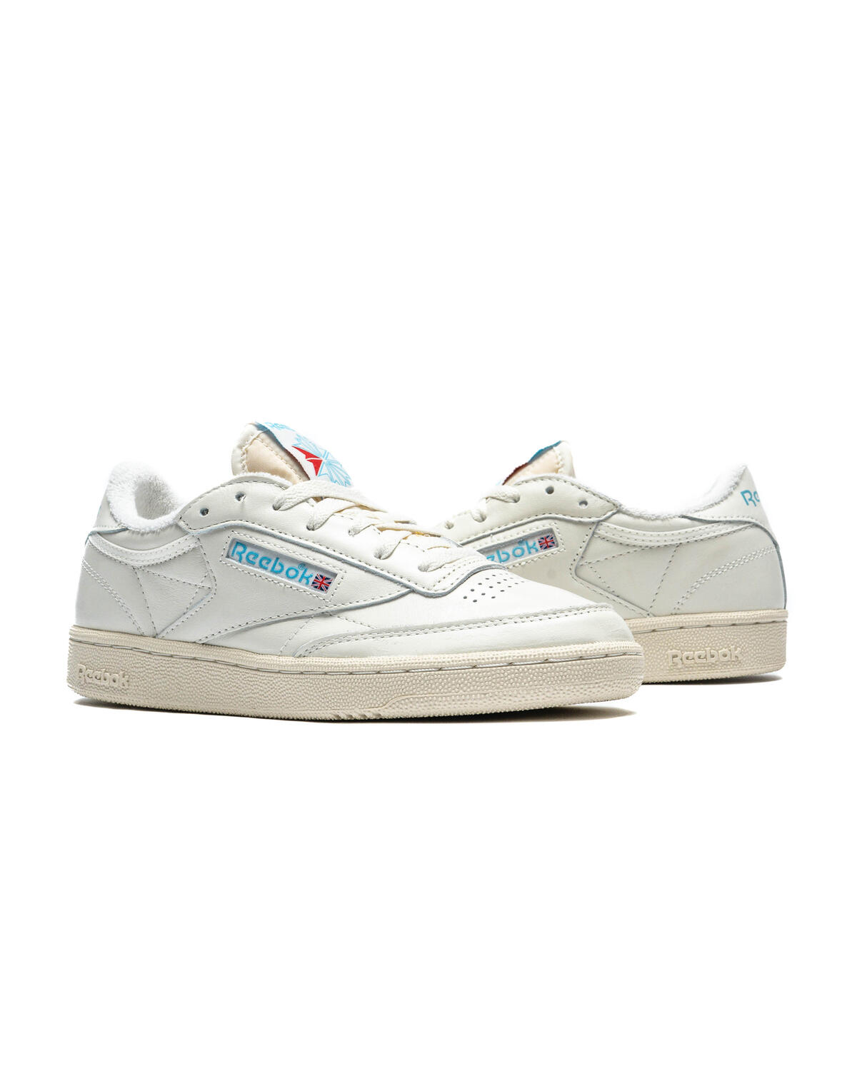Reebok Club C 85 Vintage Creme / Blau (Women's) - Image 5