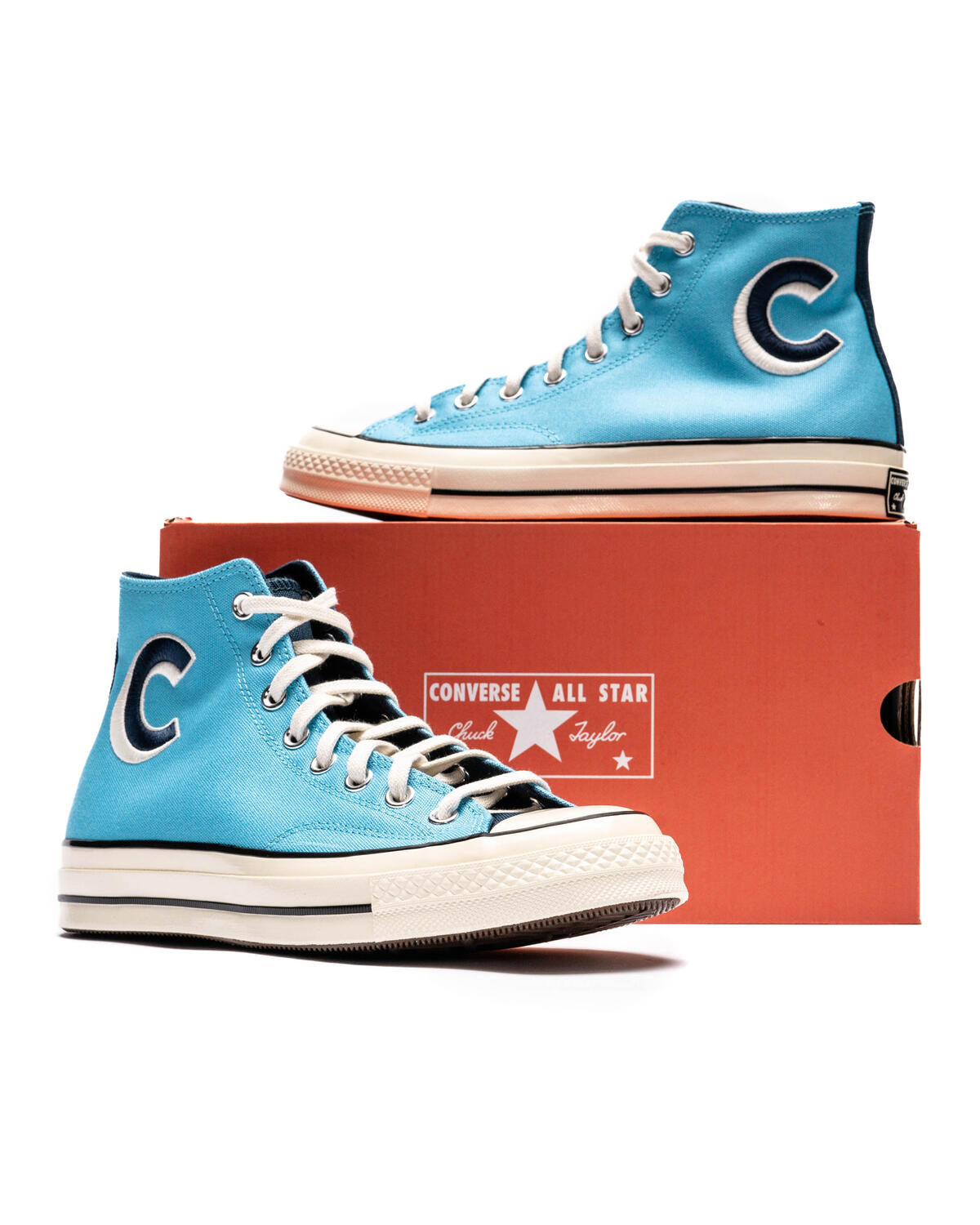 Converse Chuck Taylor 70 Hi Blau / Weiß / Navy - Image 6