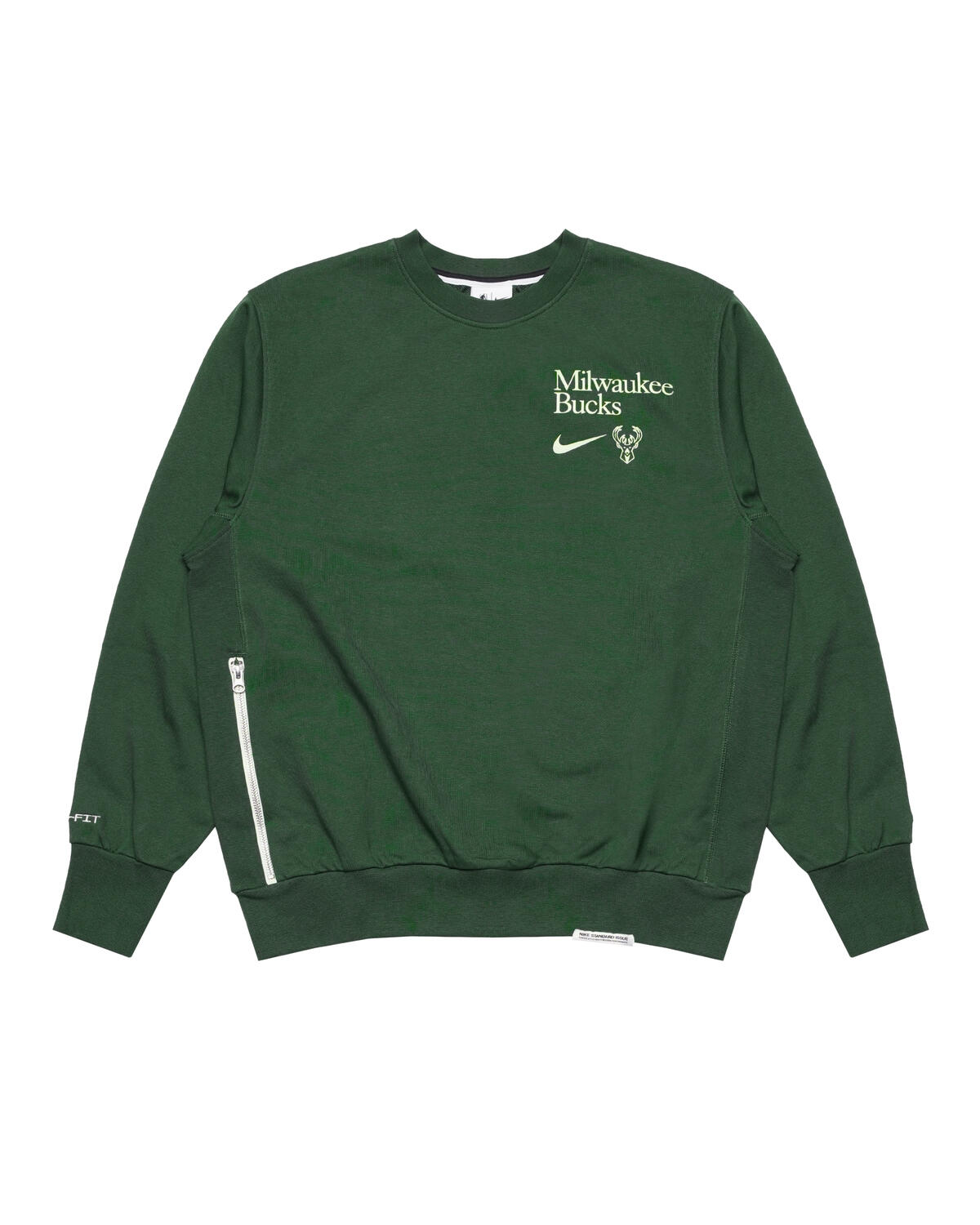 Nike Milwaukee Bucks Standard Issue Crew Sweatshirt - Image 2