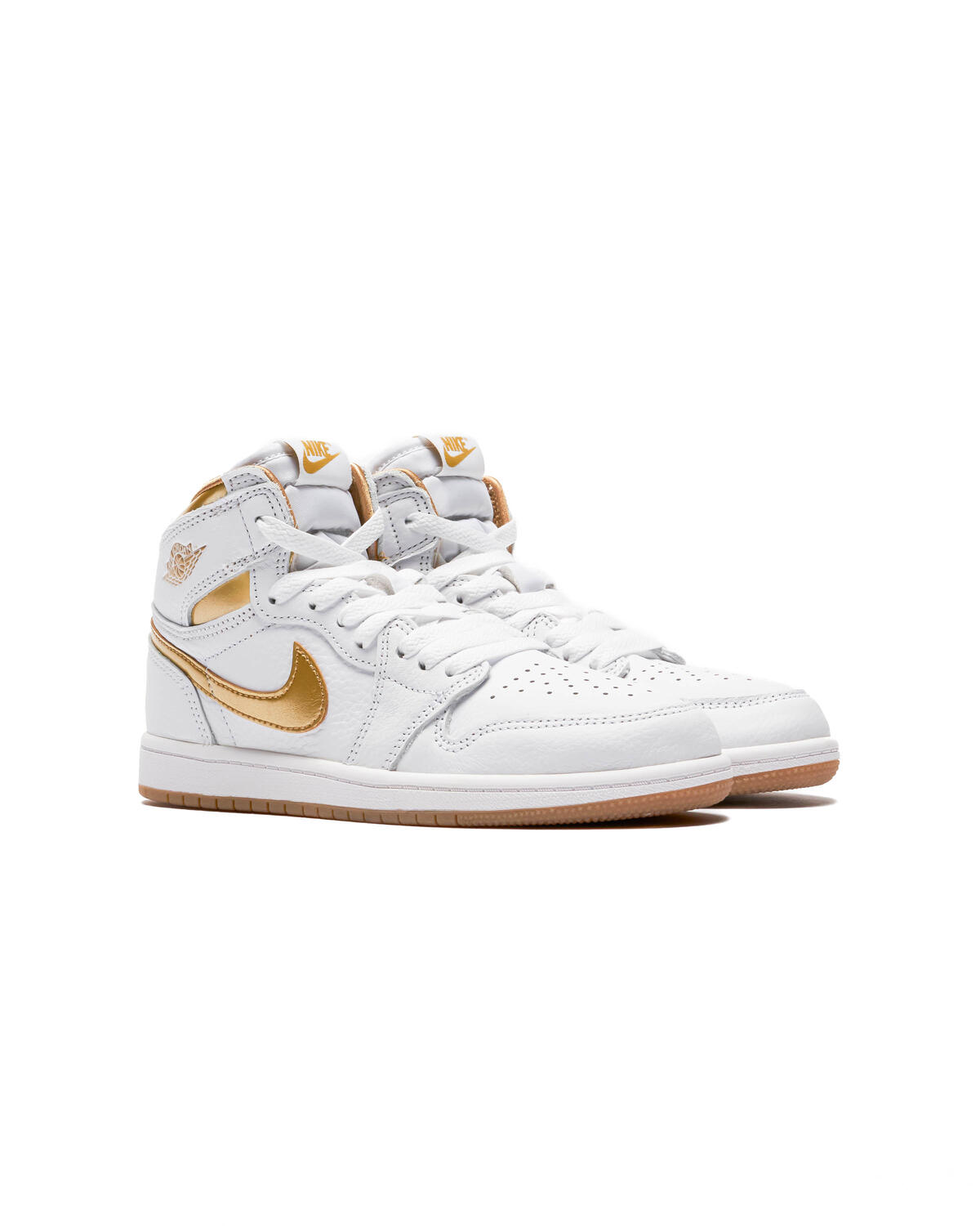 Air Jordan 1 Retro High OG 'White and Gold' (PS) - Image 15