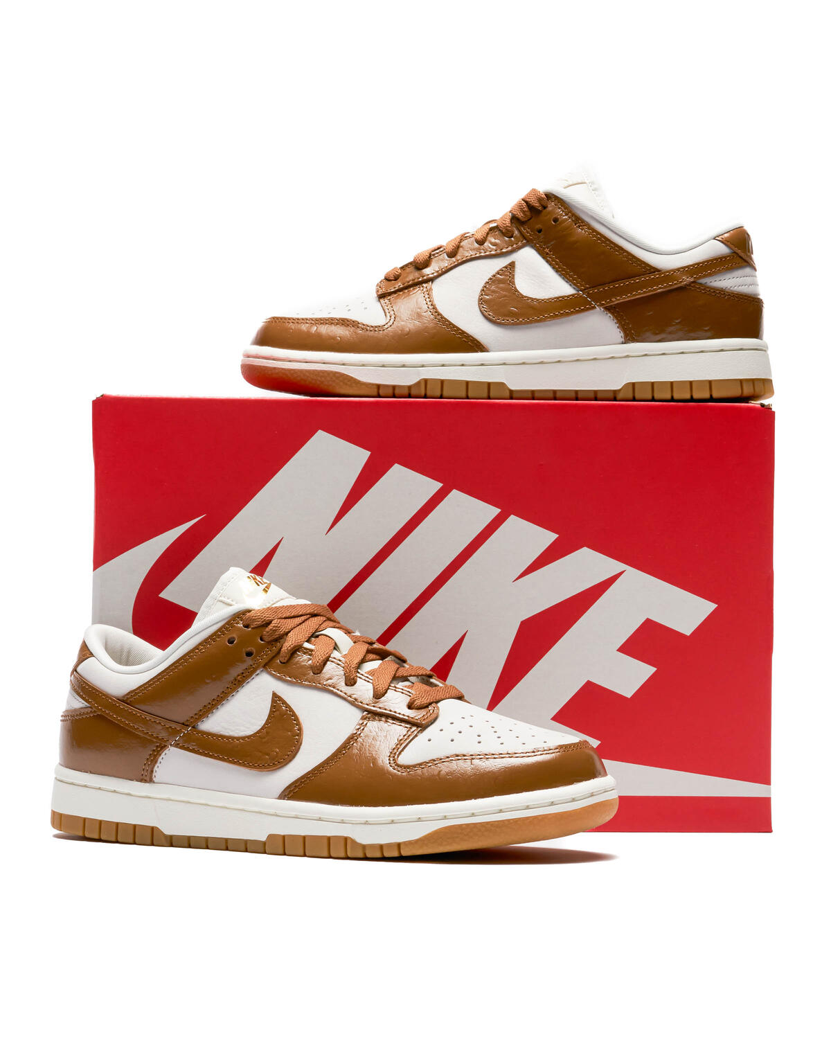 Nike Dunk Low LX Phantom / Ale Brown - Sail - Metallic Gold (Women's) - Image 23