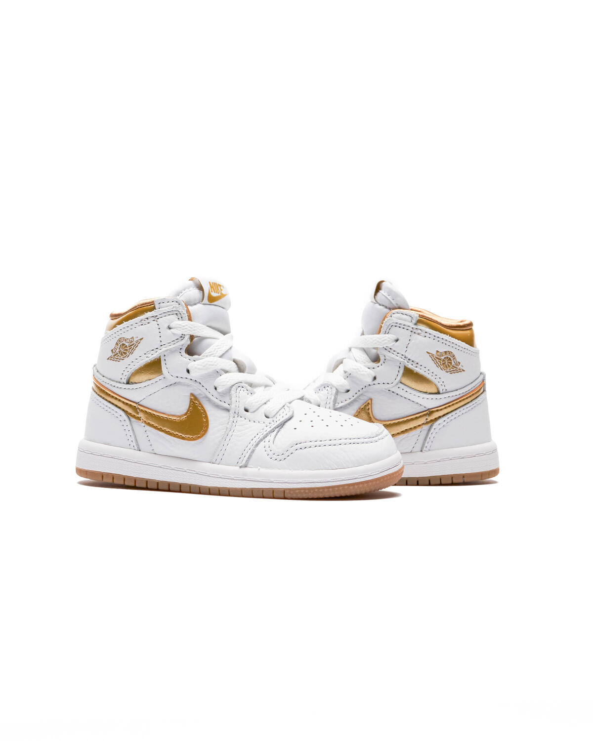 Air Jordan 1 Retro High OG White and Gold (TD) - Image 11