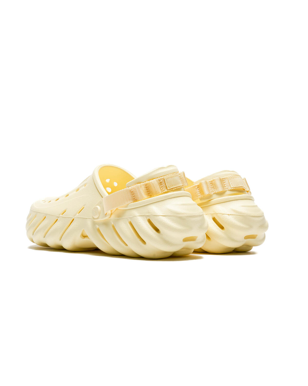 Crocs Echo Clog Buttercream Unisex Mens 11 Womens 13 Cream 207937-76O NWT New Mens CROCS ECHO CLOG BUTTER CREAM 207937-76O UNISEX CLOG  main image 2