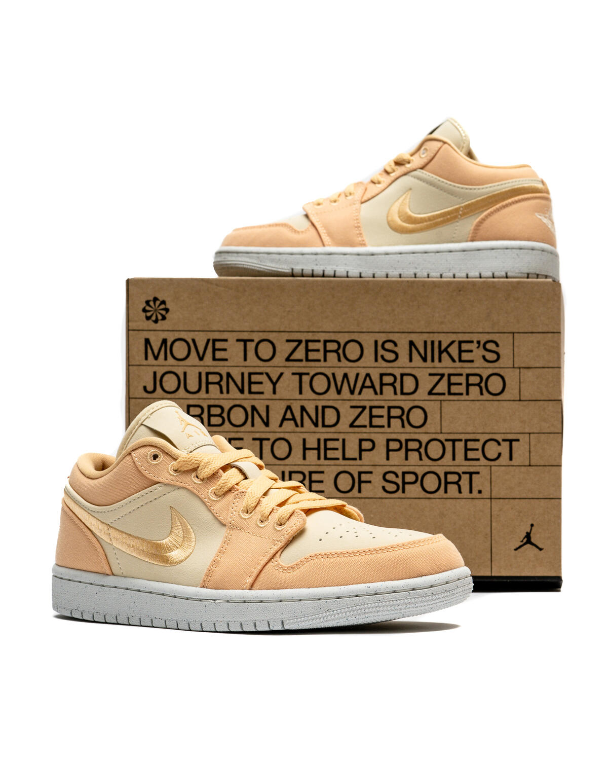 Air Jordan 1 Low 'Celestial Gold' (Women's) - Image 11