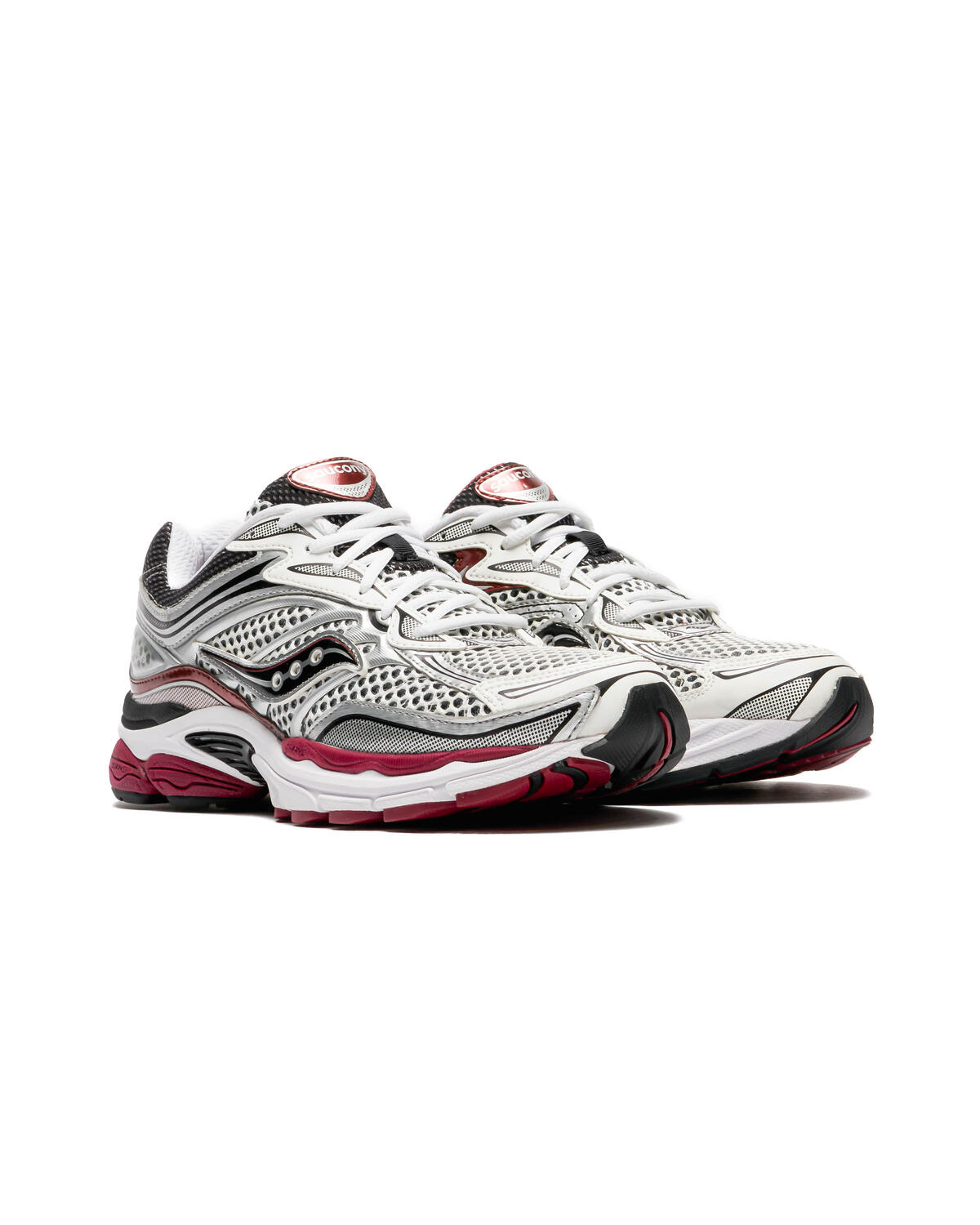 Saucony Progrid OMNI 9 Silver/Red - Image 10