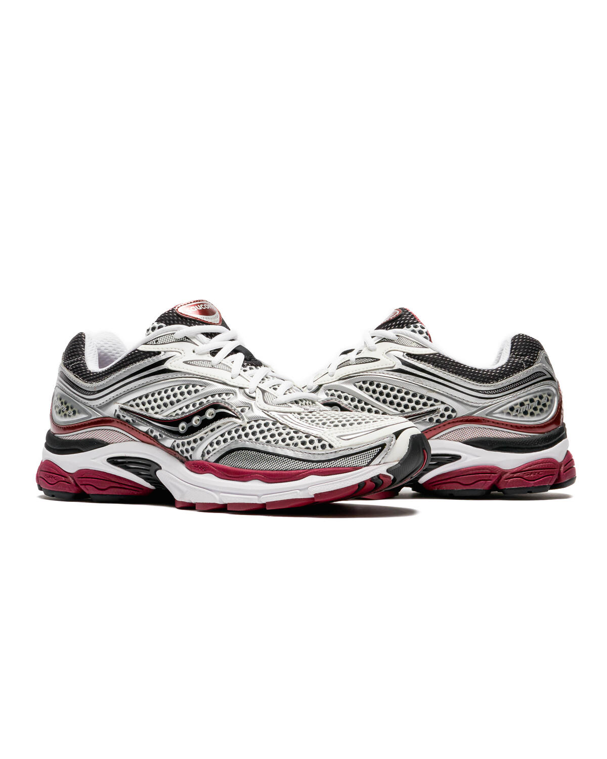 Saucony Progrid OMNI 9 Silver/Red - Image 12
