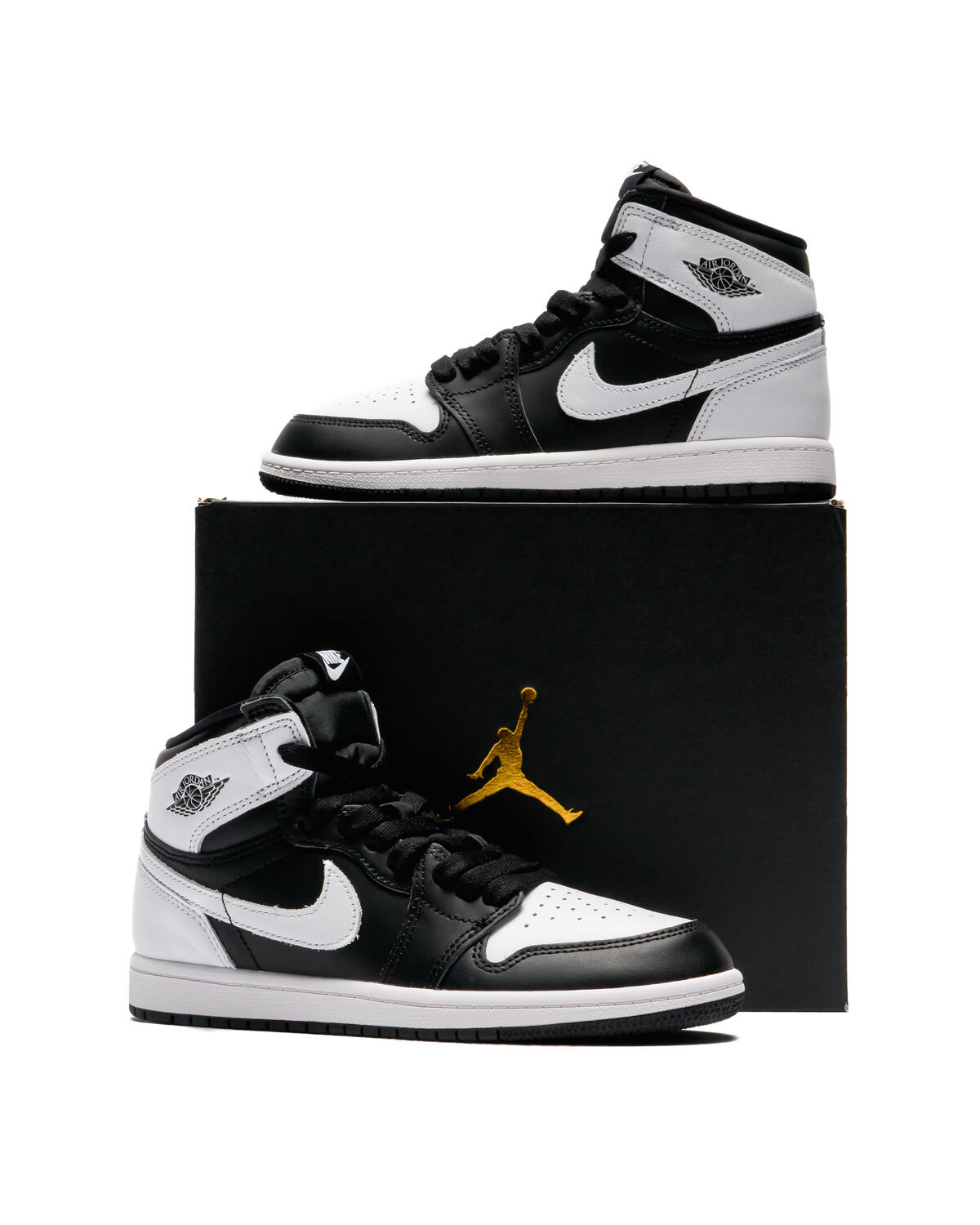Air Jordan 1 Retro High OG Preschool - Black/White - Image 18