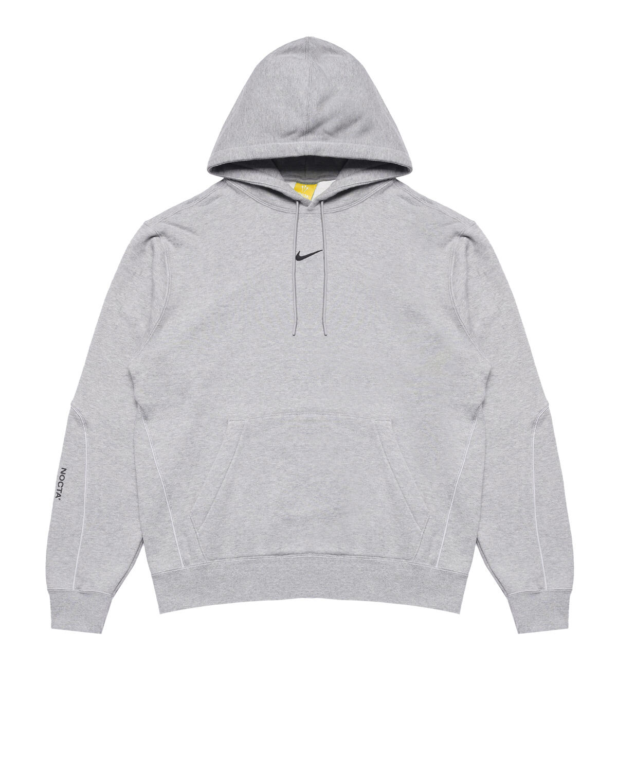 Nike x NOCTA Fleece CS Hoodie Heather Grey/Matte Silver/Black - Image 16