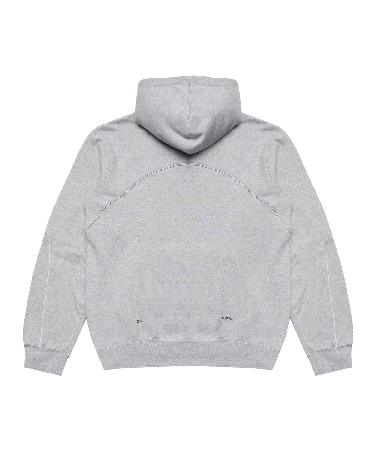 Nike x NOCTA Fleece CS Hoodie Heather Grey/Matte Silver/Black - Image 17