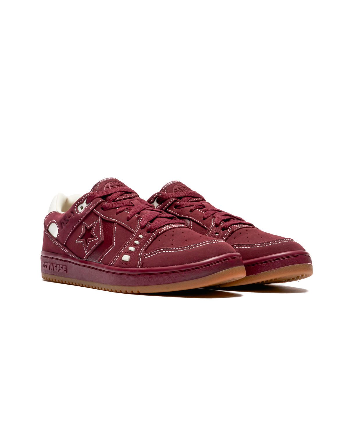 Converse AS-1 Pro Shoes Dark Burgundy / Egret / Gum - Image 3