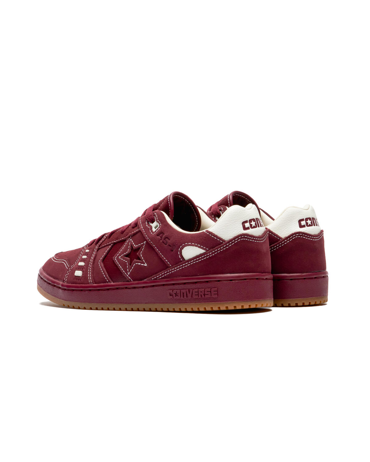 Converse AS-1 Pro Shoes Dark Burgundy / Egret / Gum - Image 4