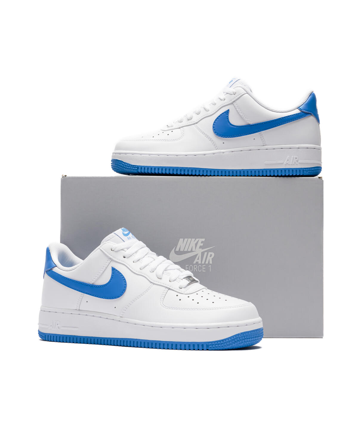 Nike Air Force 1 White/Photo Blue/White - Image 38
