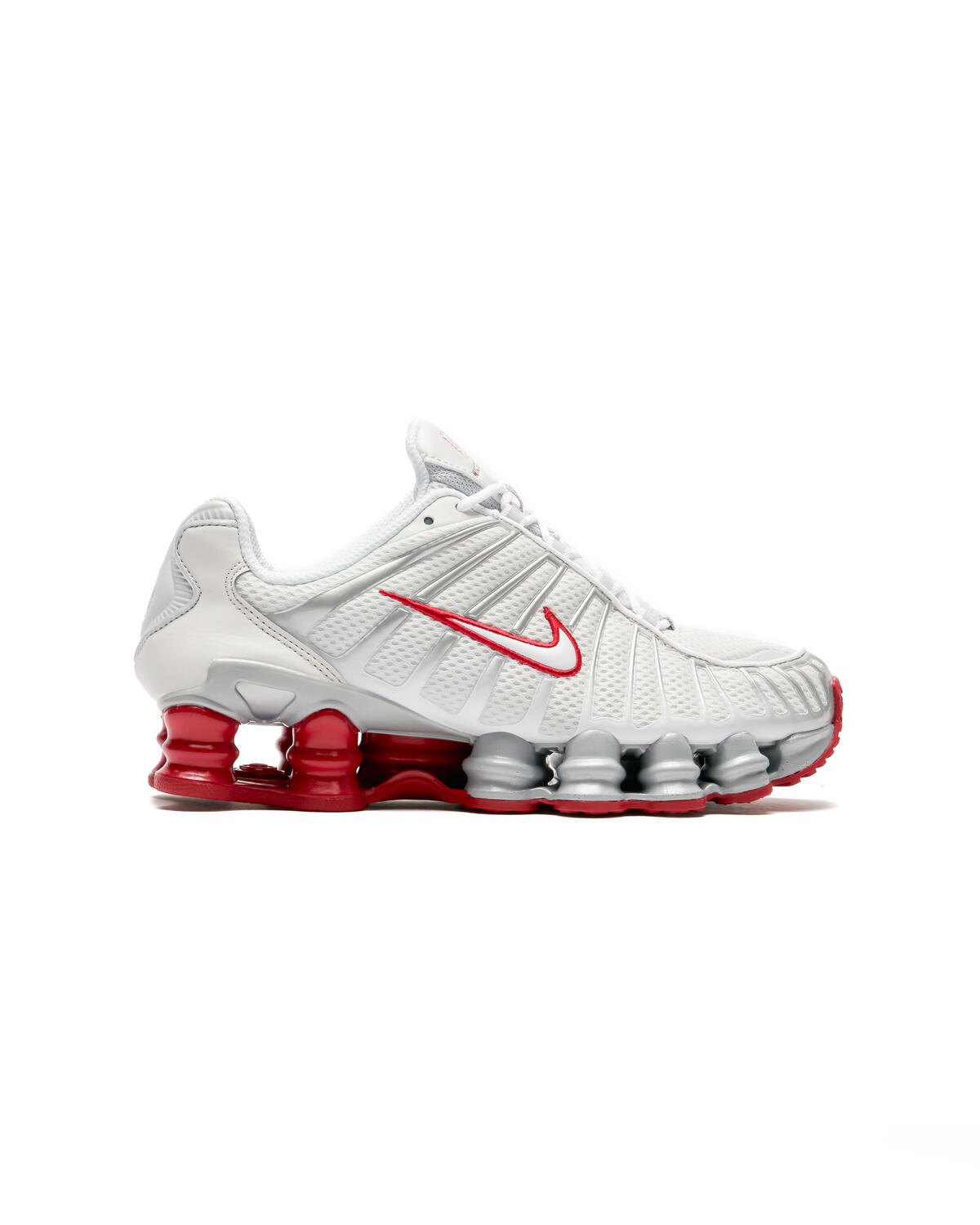 Nike Shox TL 'Platinum Tint / White - Gym Red' (Women's) - Image 13