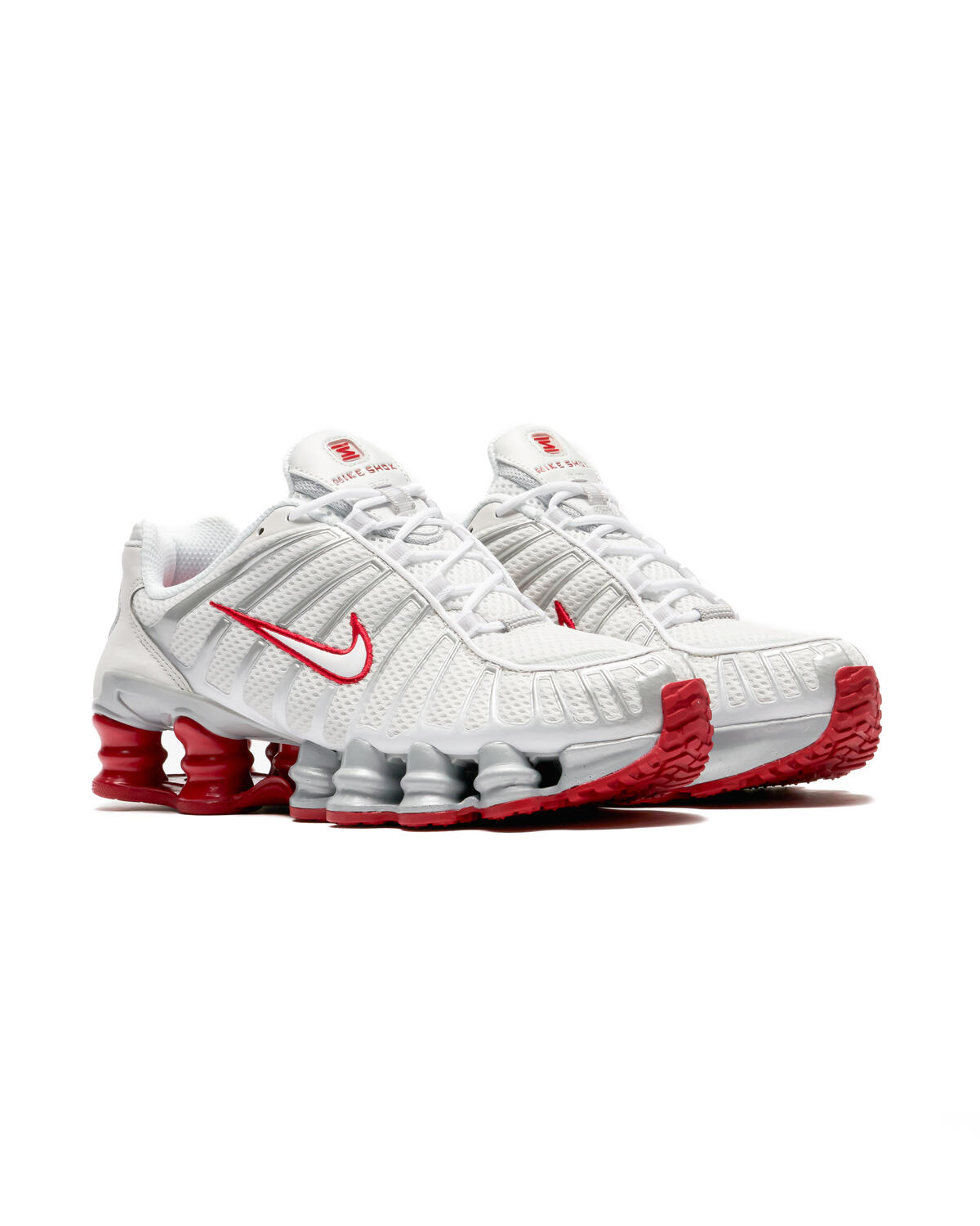 Nike Shox TL 'Platinum Tint / White - Gym Red' (Women's) - Image 14