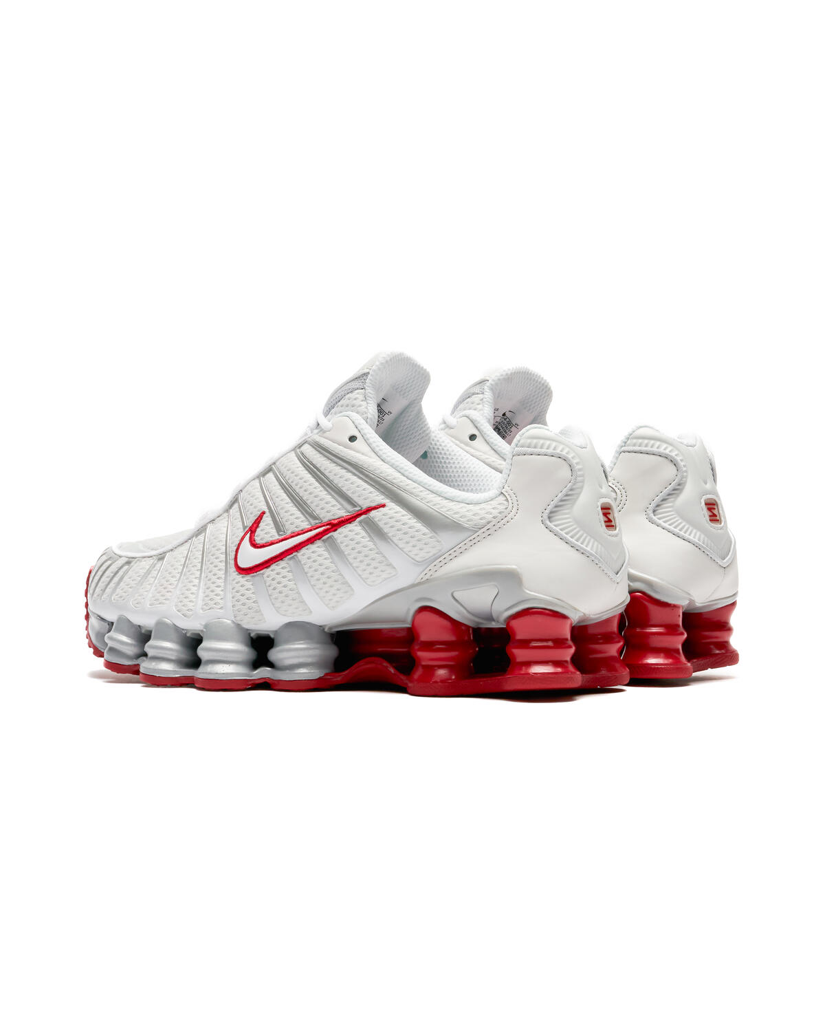Nike Shox TL 'Platinum Tint / White - Gym Red' (Women's) - Image 15