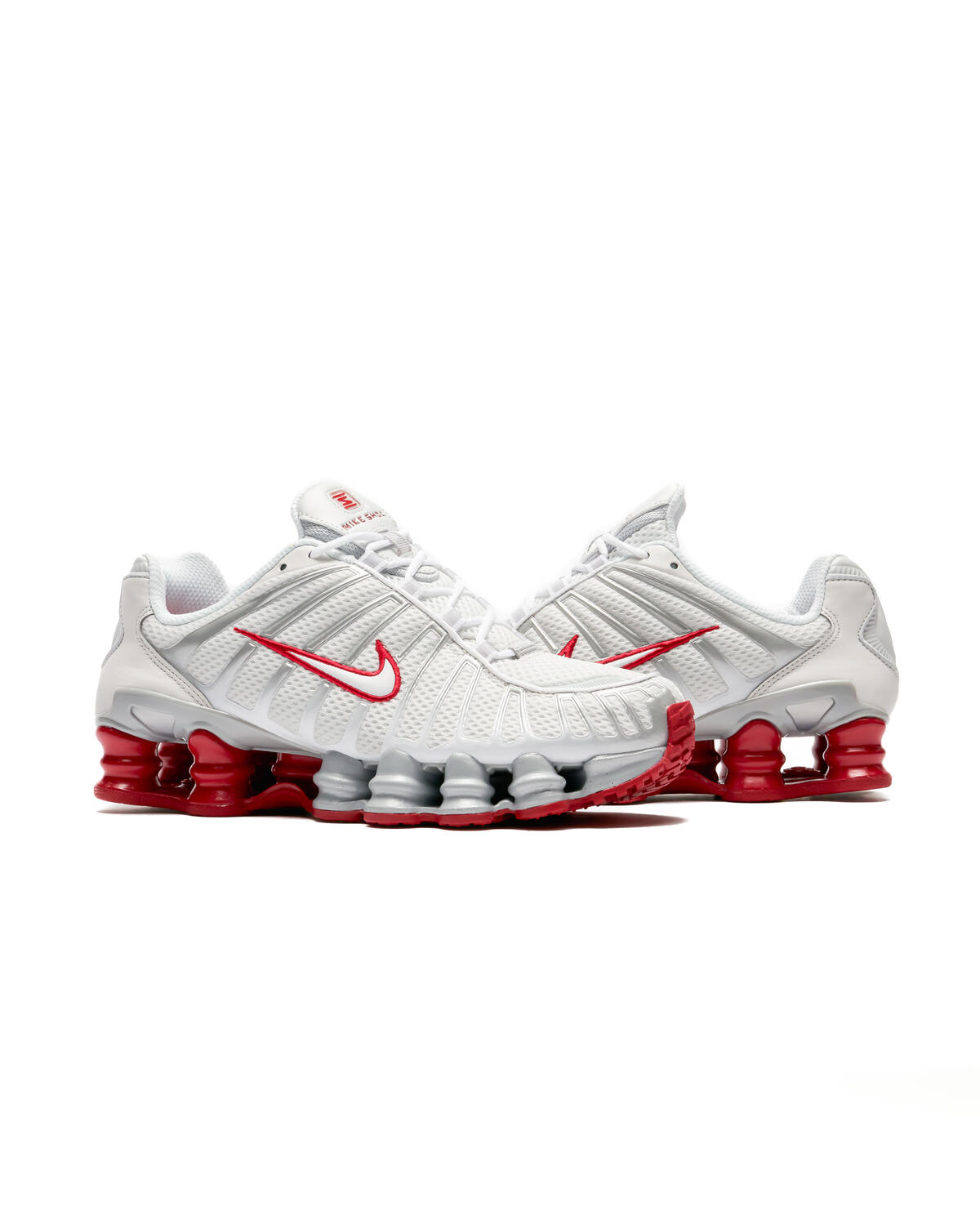 Nike Shox TL 'Platinum Tint / White - Gym Red' (Women's) - Image 16