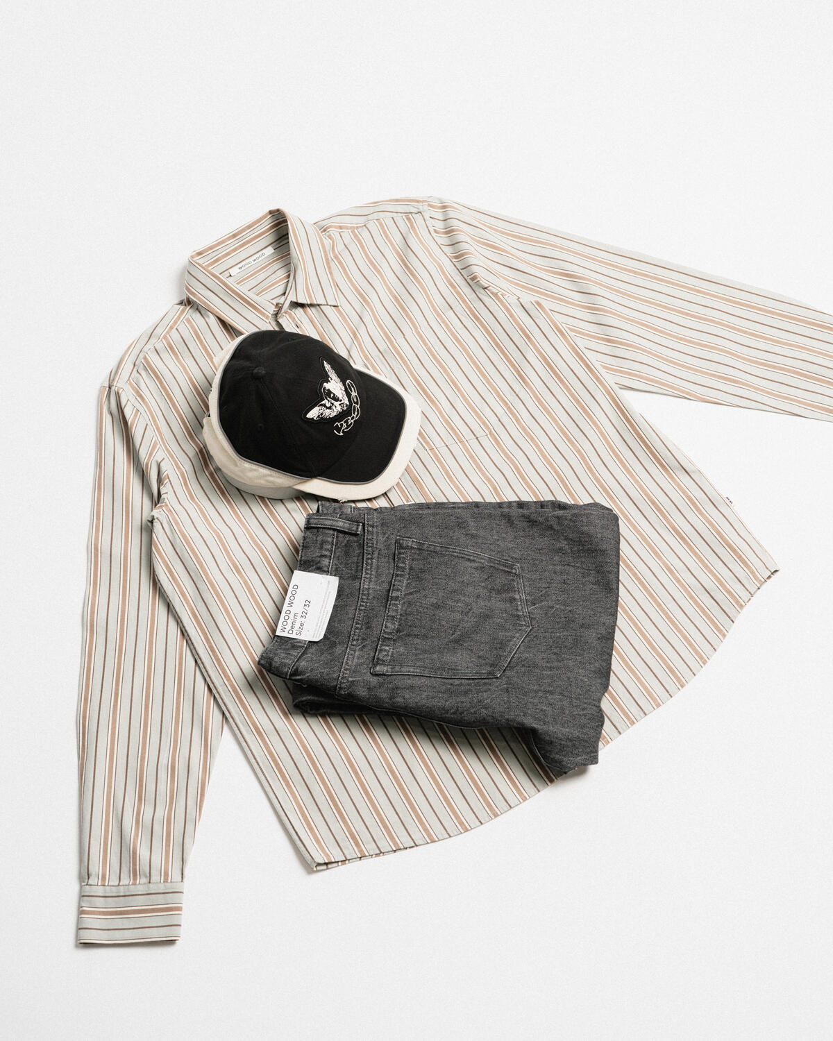 Wood Wood Distressed Slogan Cap - Image 5