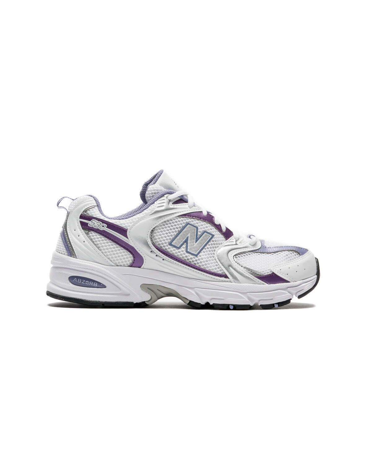 New Balance 530 White / Purple - Image 7