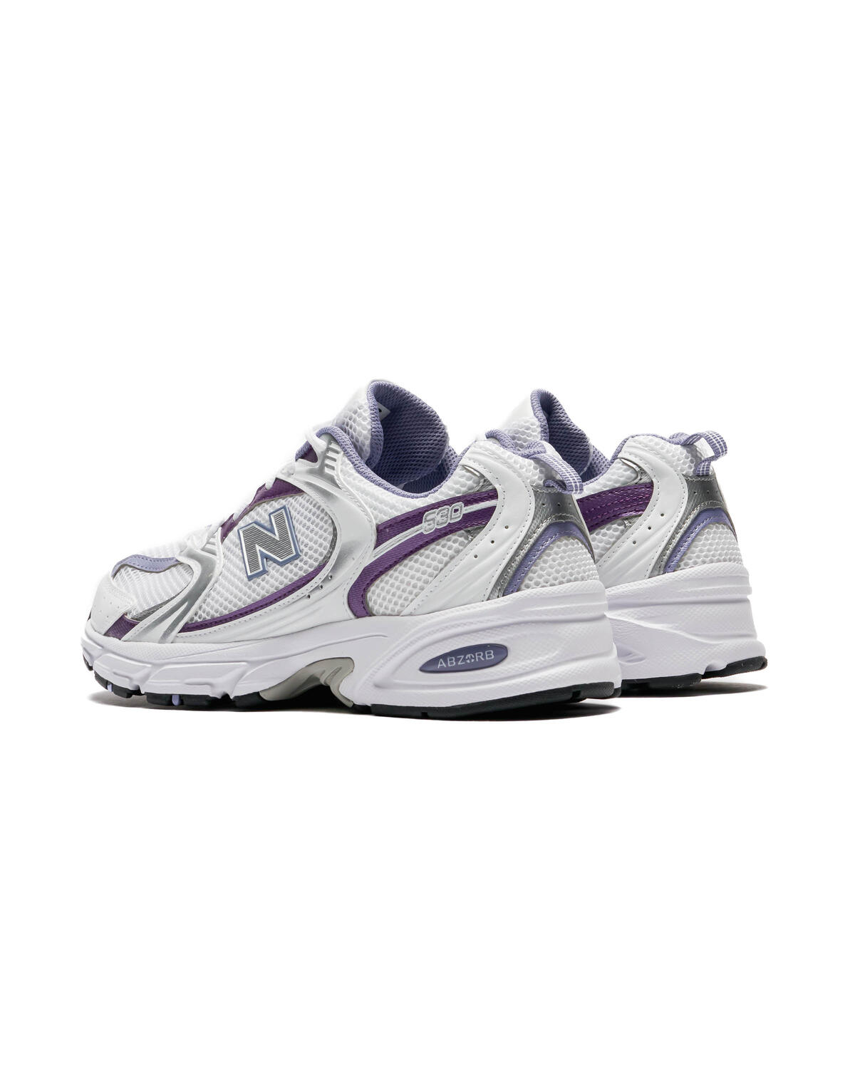 New Balance 530 White / Purple - Image 9