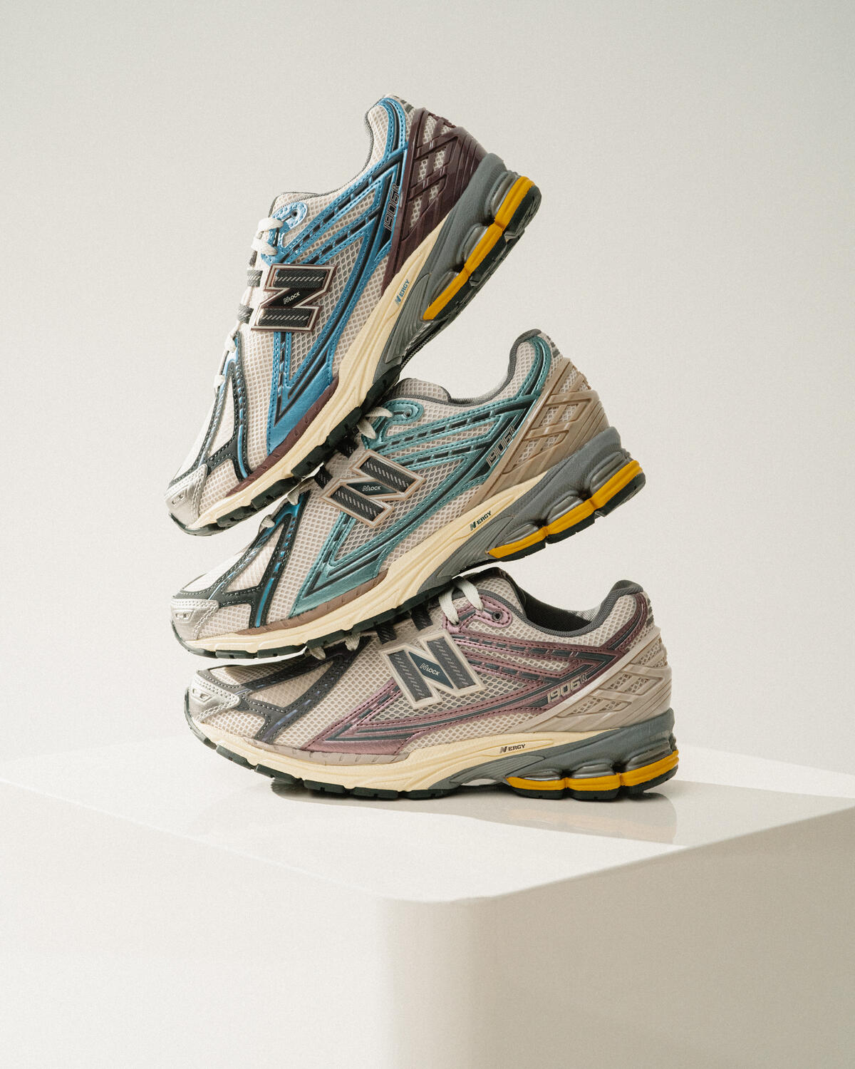 New Balance 1906R 'Licorice/Moonbeam/Castlerock' (GS) - Image 22