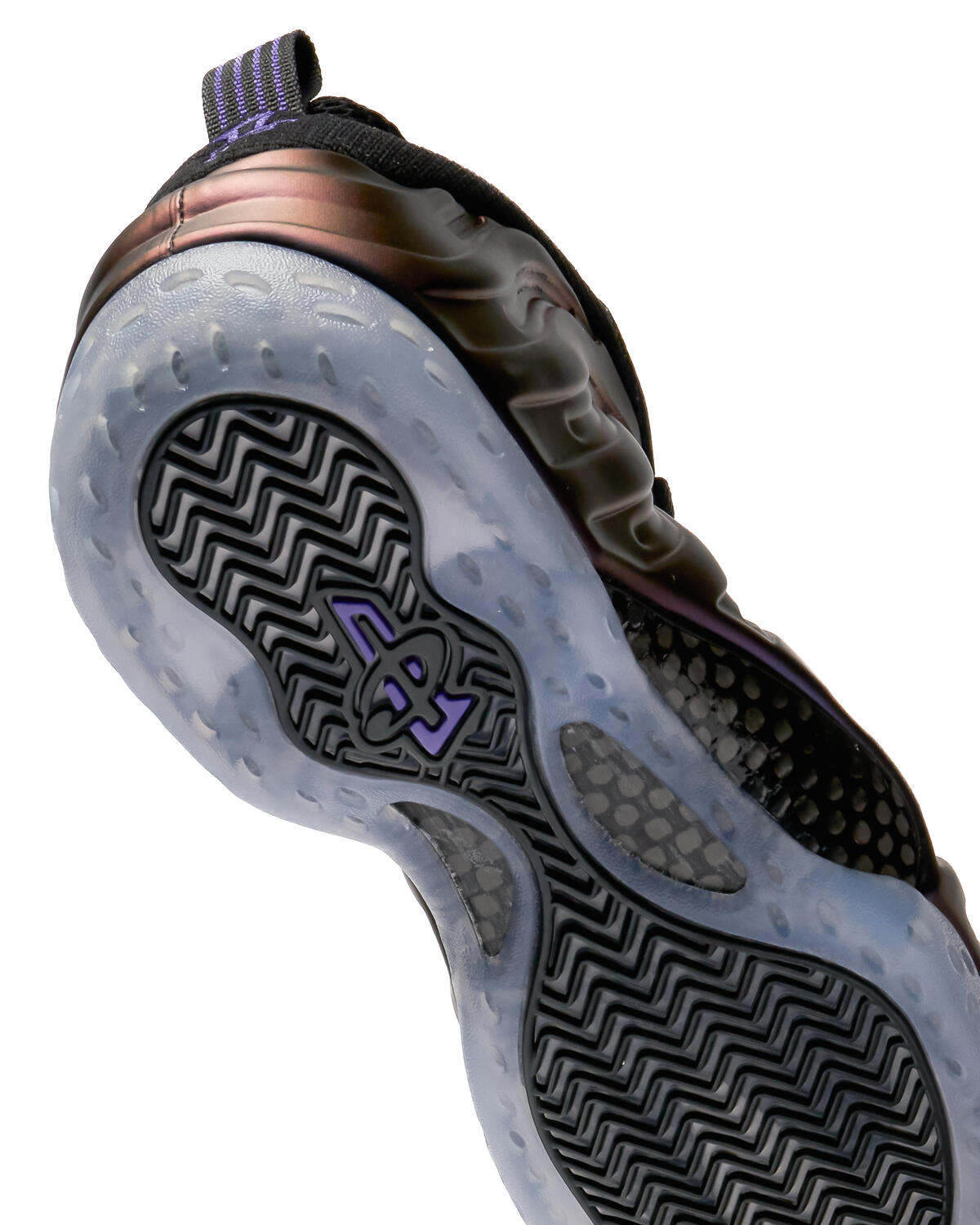 Nike Air Foamposite One Black Varsity Purple - Image 35