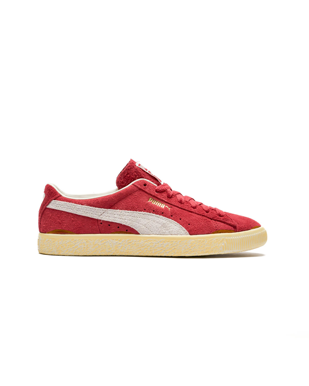 Puma Suede VTG Neverworn III (Warm White-Club Red) - Image 7