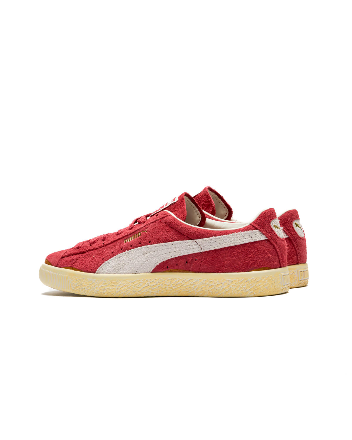 Puma Suede VTG Neverworn III (Warm White-Club Red) - Image 9